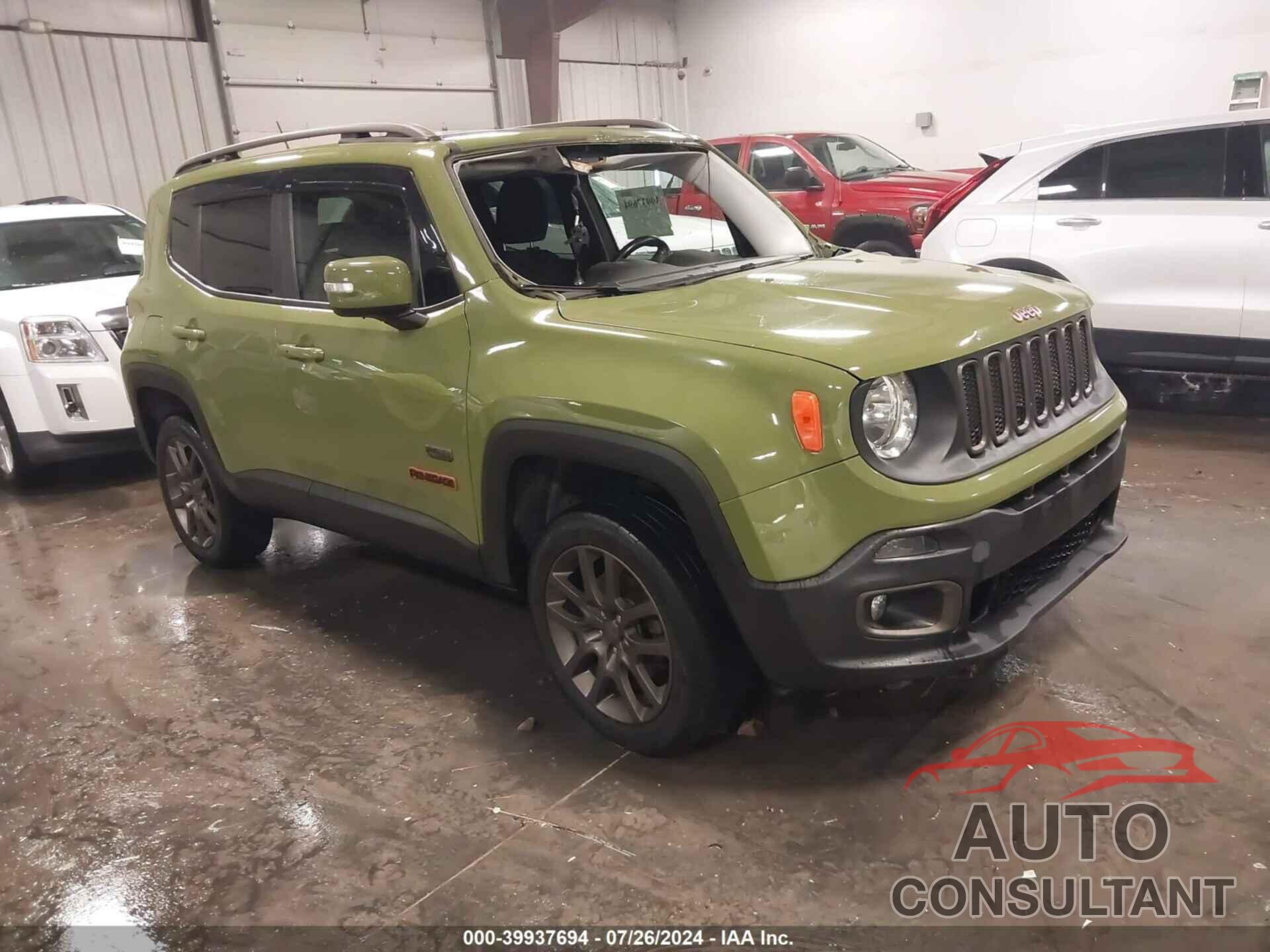 JEEP RENEGADE 2016 - ZACCJBBT8GPD21897