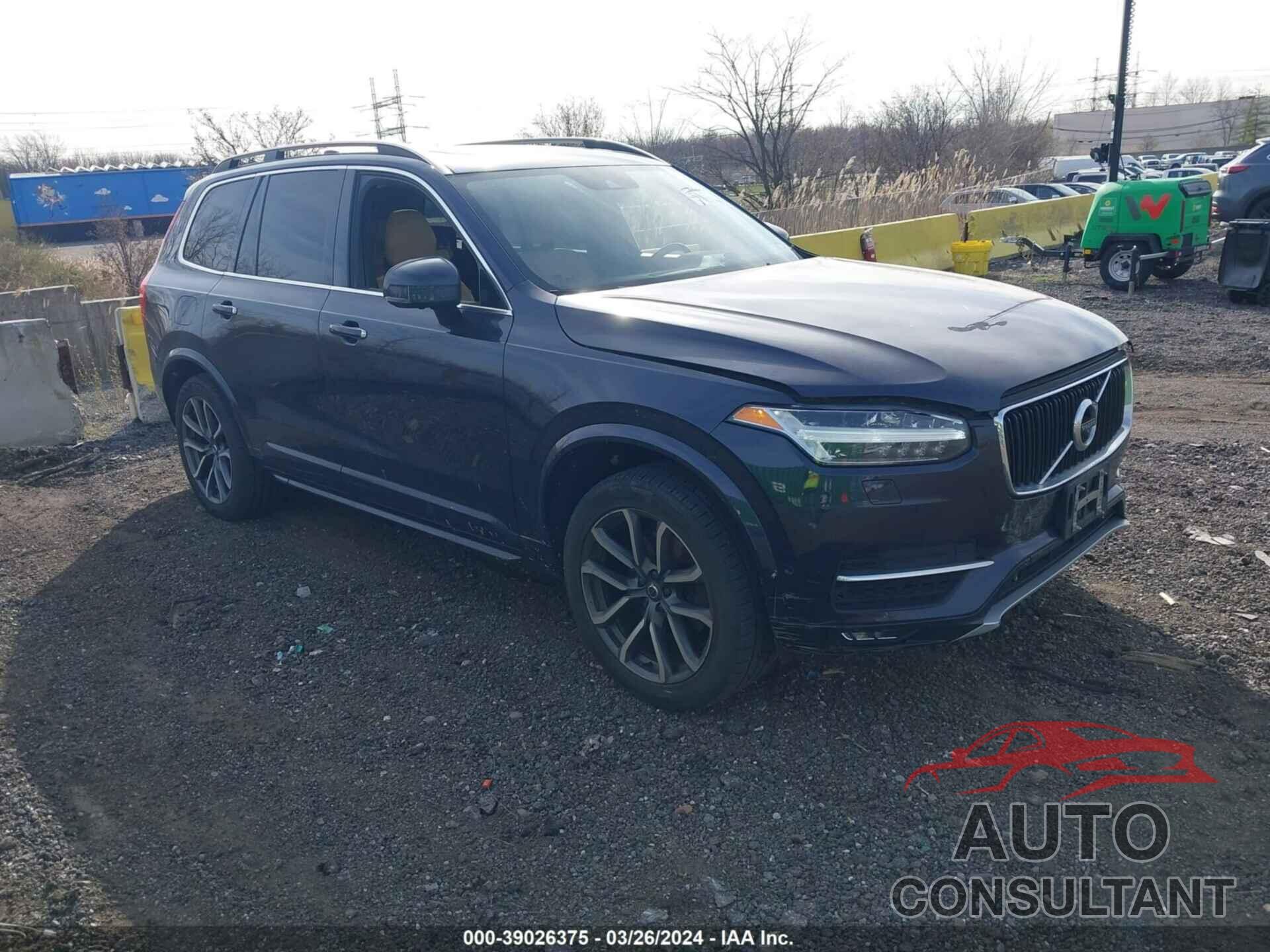 VOLVO XC90 2016 - YV4A22PK6G1075319