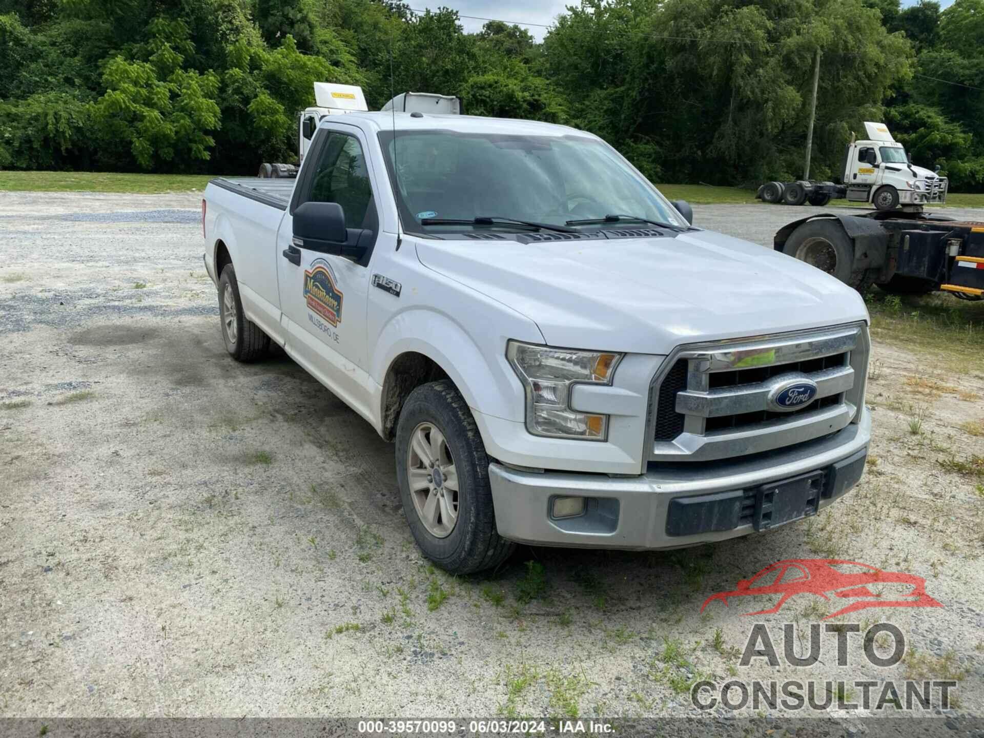 FORD F-150 2016 - 1FTMF1CF1GKD86187
