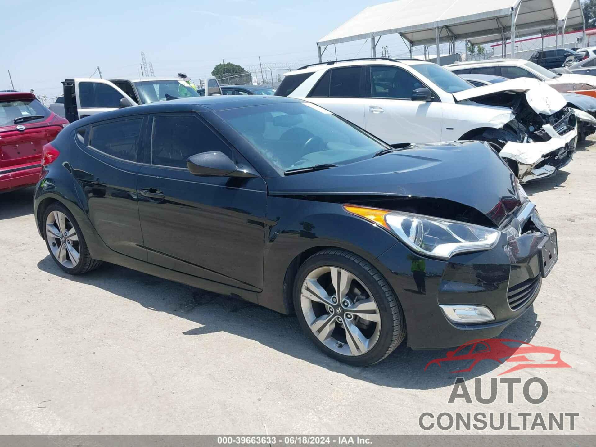 HYUNDAI VELOSTER 2017 - KMHTC6ADXHU322203