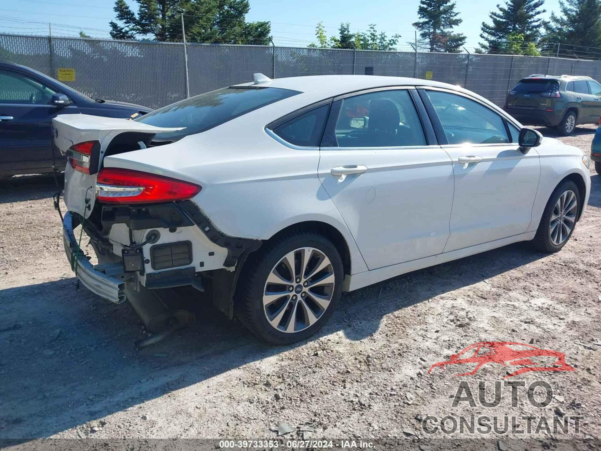 FORD FUSION 2019 - 3FA6P0T9XKR259426