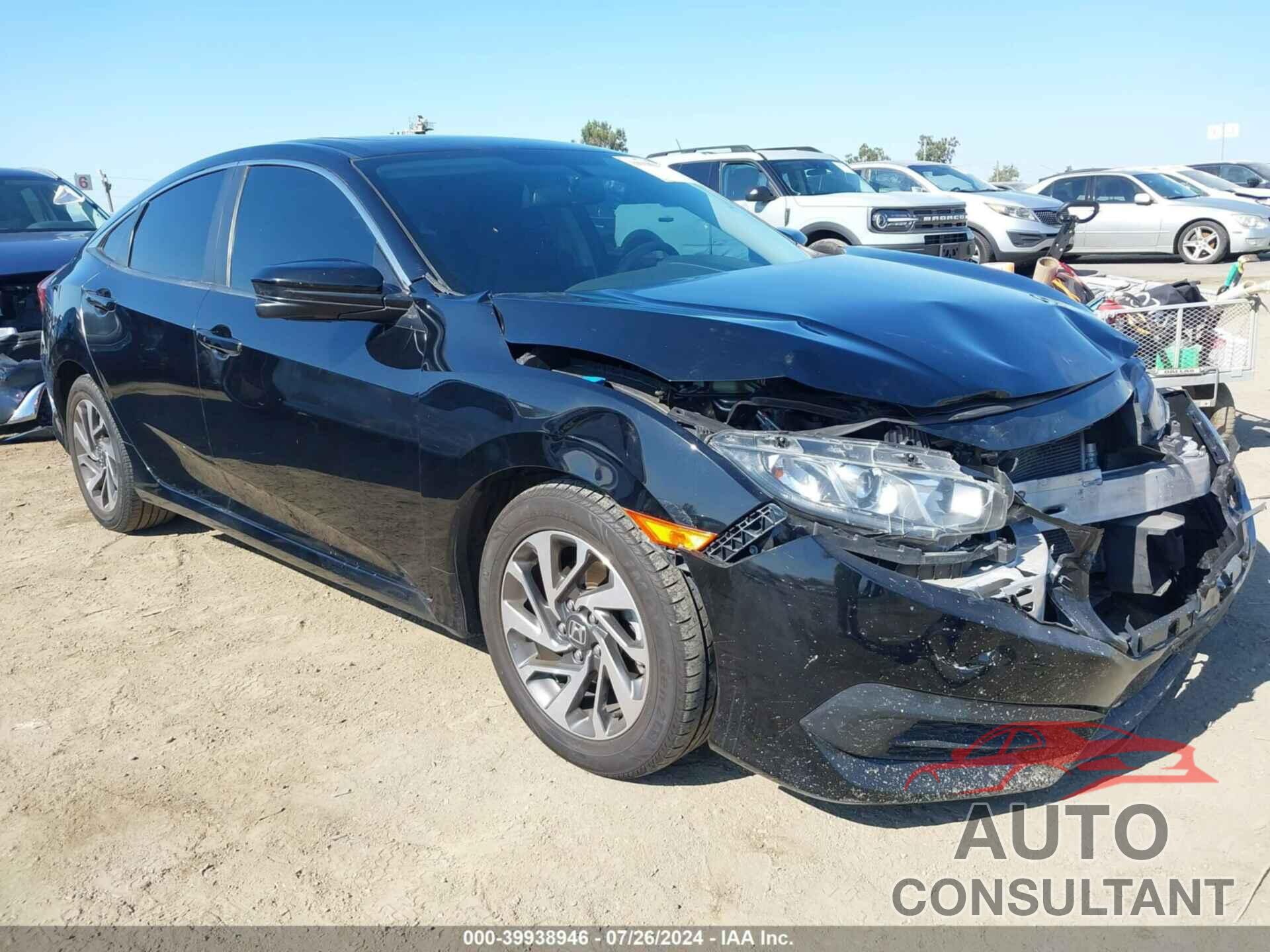 HONDA CIVIC 2017 - 2HGFC2F71HH510108