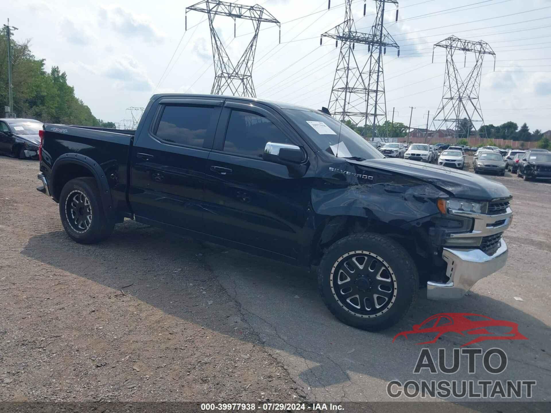 CHEVROLET SILVERADO 1500 2020 - 1GCUYDED8LZ110937