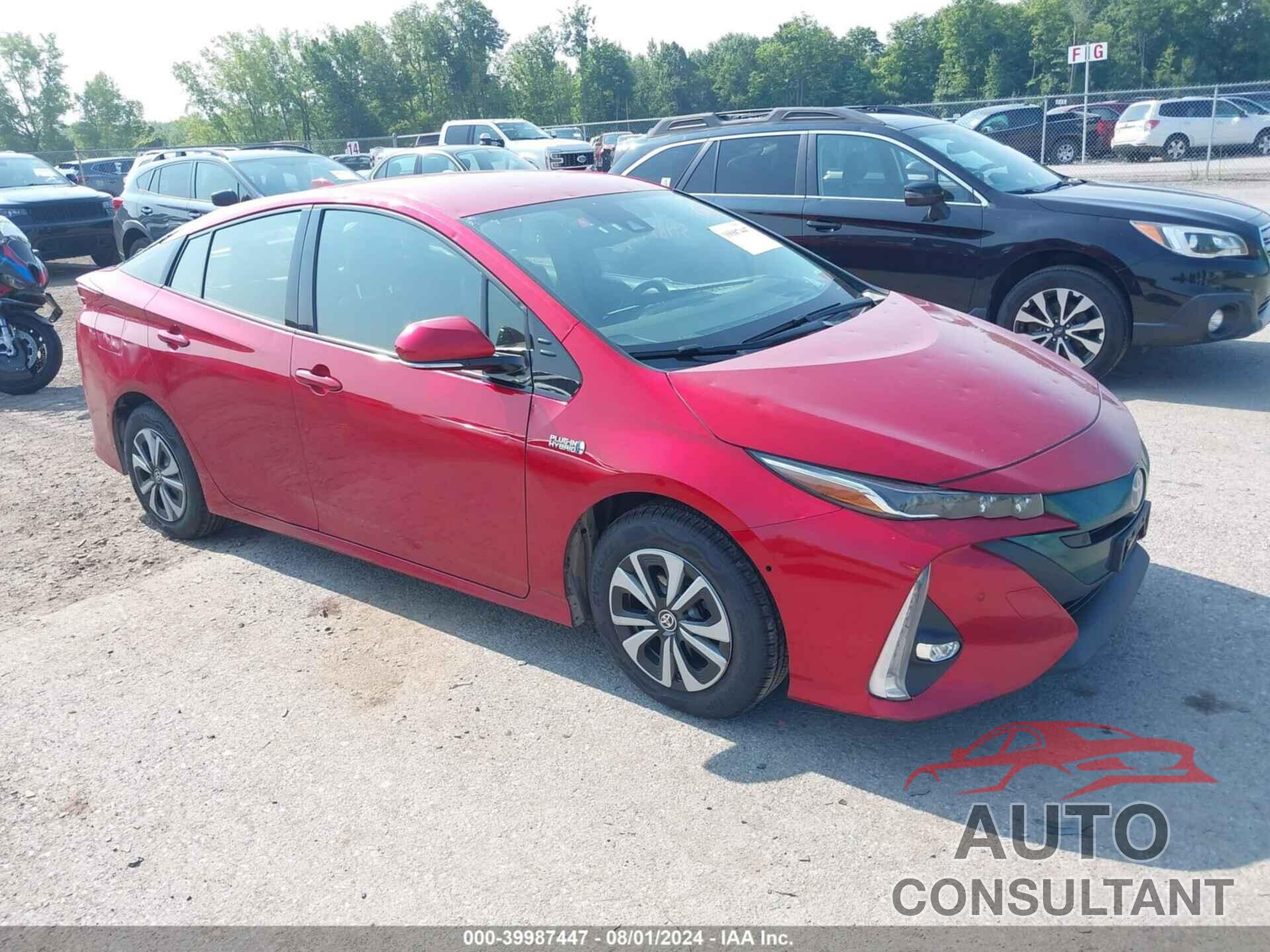 TOYOTA PRIUS PRIME 2018 - JTDKARFP8J3094241