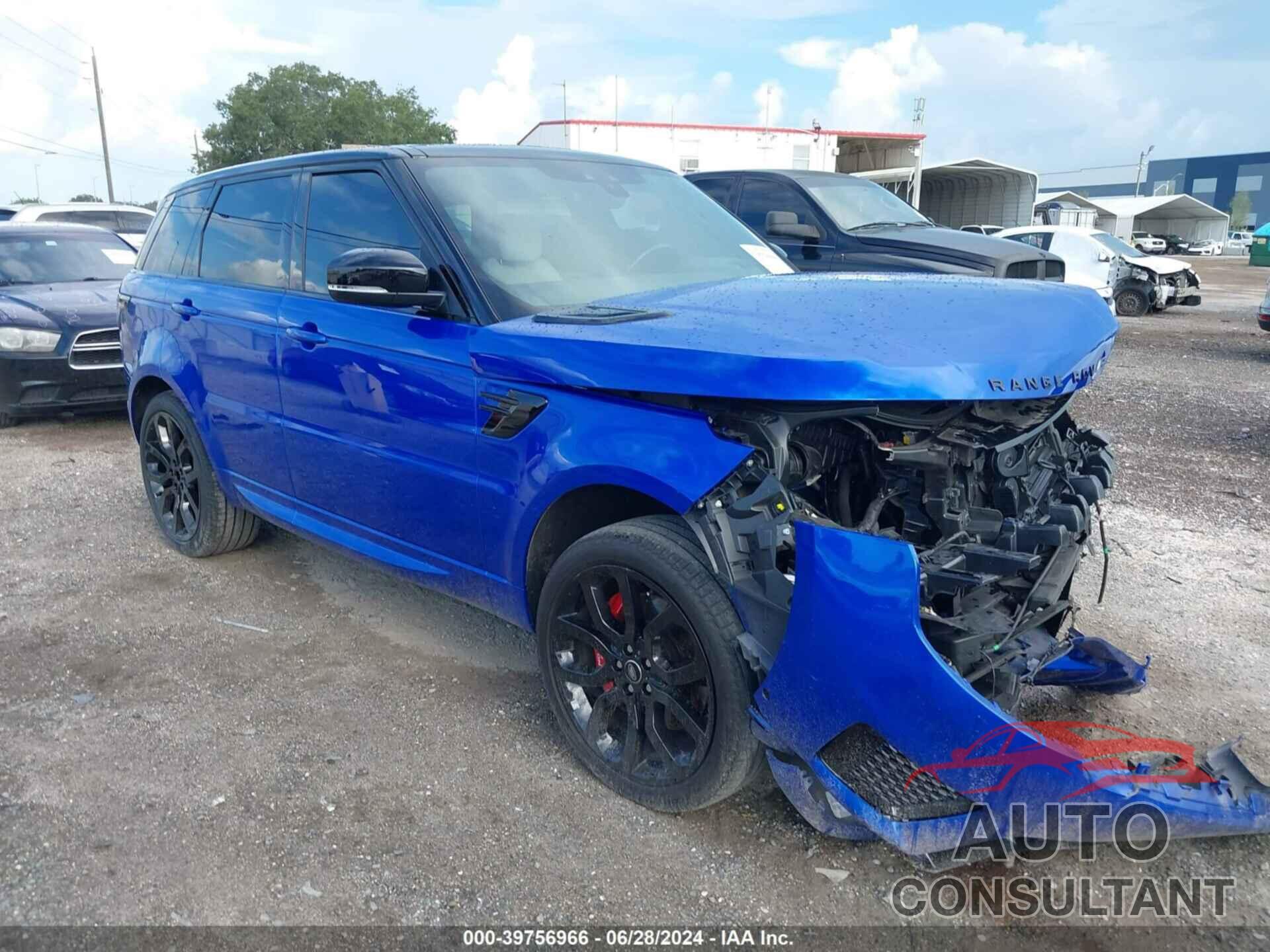 LAND ROVER RANGE ROVER SPORT 2022 - SALWR2SE8NA218475