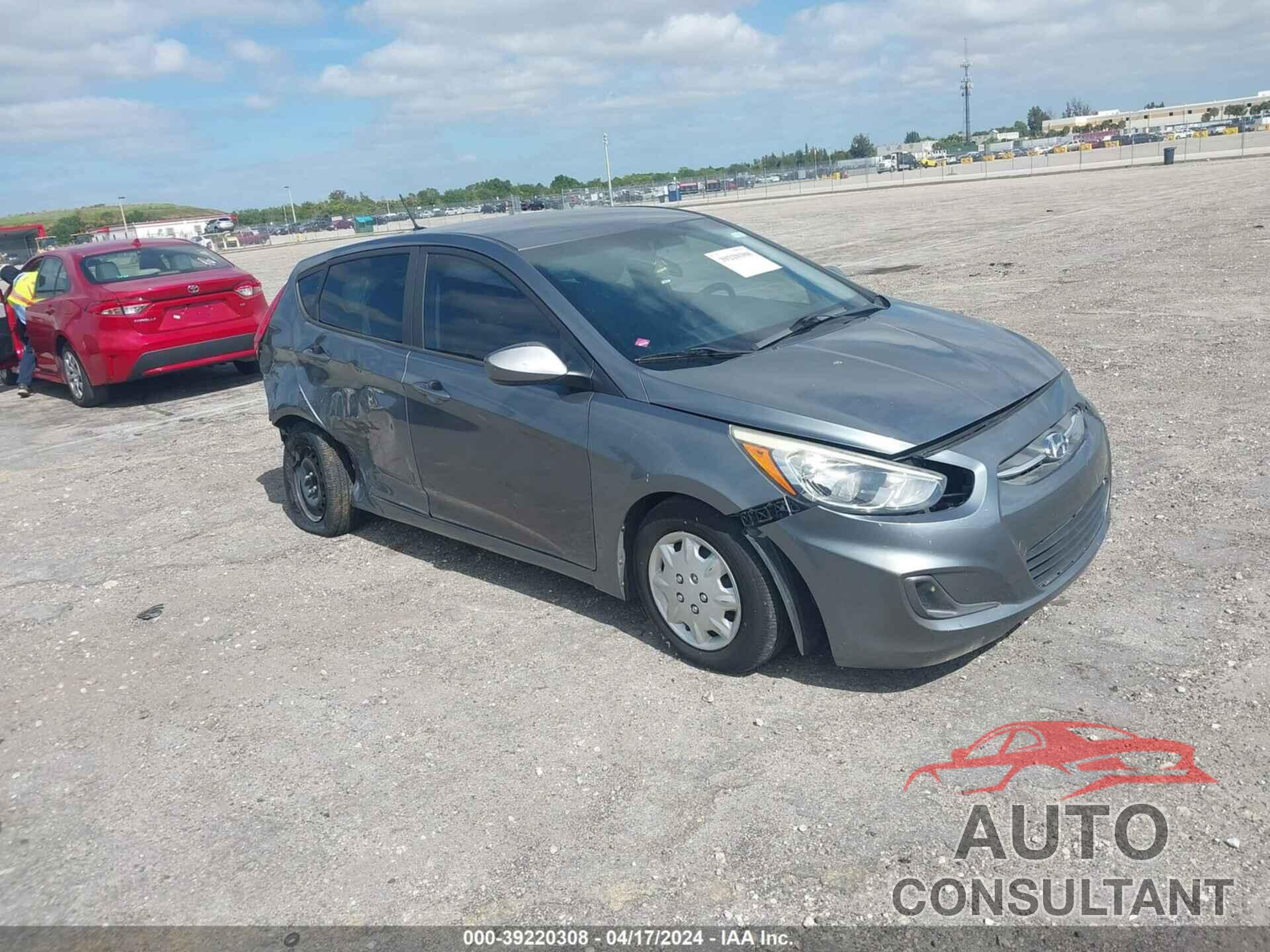 HYUNDAI ACCENT 2016 - KMHCT5AE1GU273765