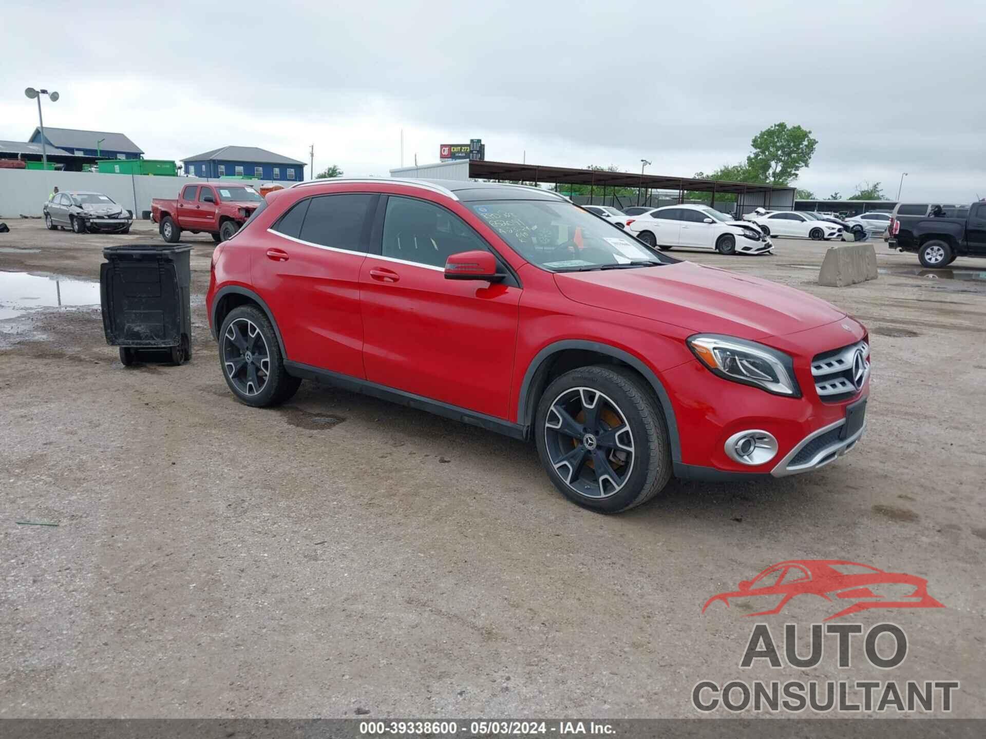 MERCEDES-BENZ GLA 250 2019 - WDCTG4EB6KU013688