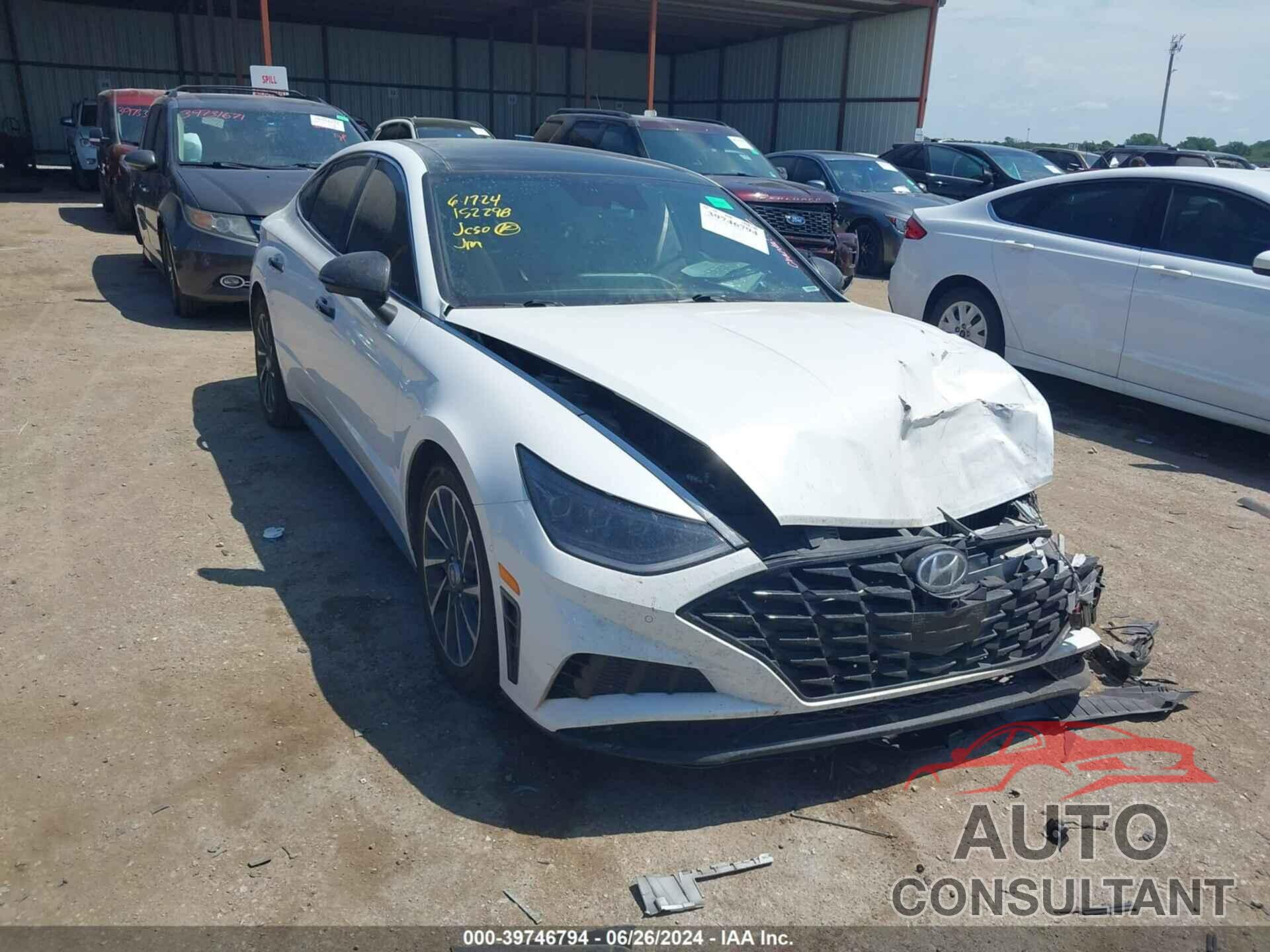 HYUNDAI SONATA 2022 - KMHL34J21NA168576