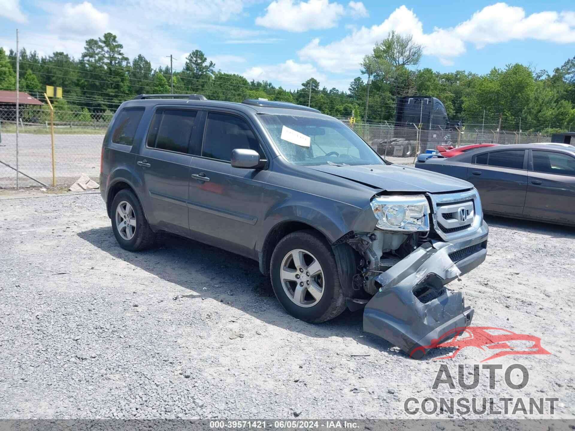 HONDA PILOT 2010 - 5FNYF3H59AB020060