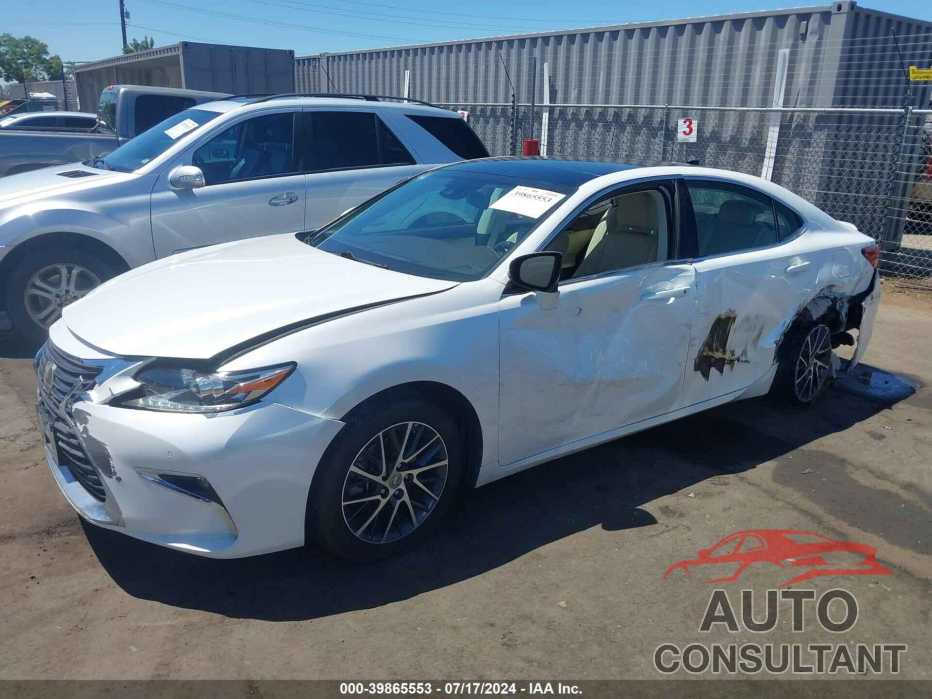 LEXUS ES 350 2017 - 58ABK1GG2HU069714