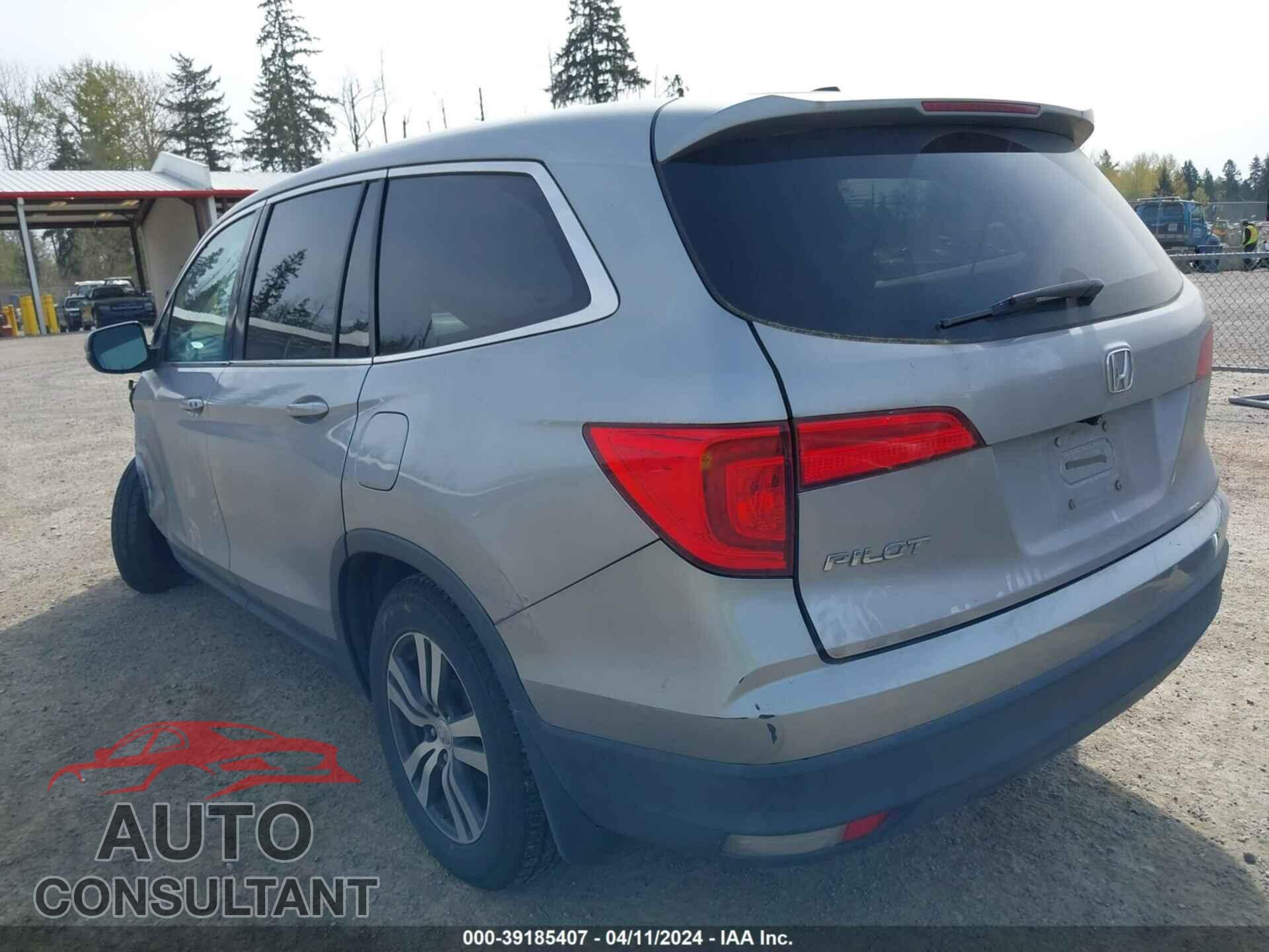 HONDA PILOT 2016 - 5FNYF5H66GB035273