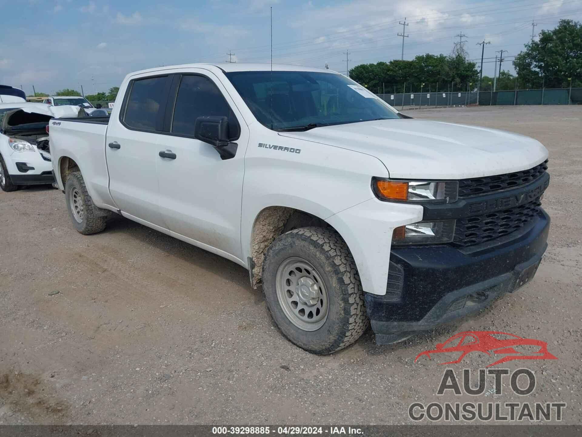 CHEVROLET SILVERADO 1500 2019 - 3GCUYAEF9KG178341