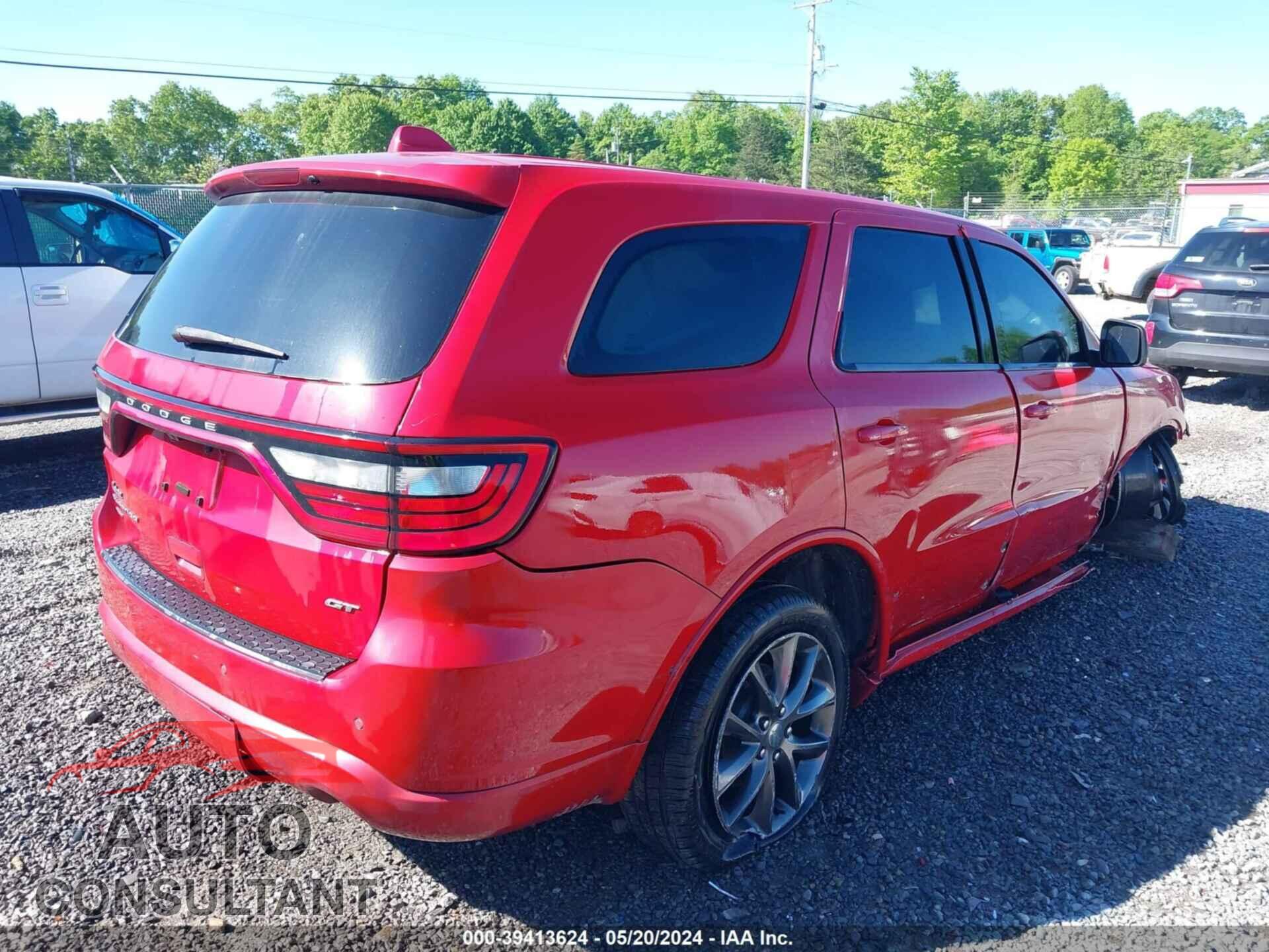 DODGE DURANGO 2017 - 1C4RDJDG4HC878808