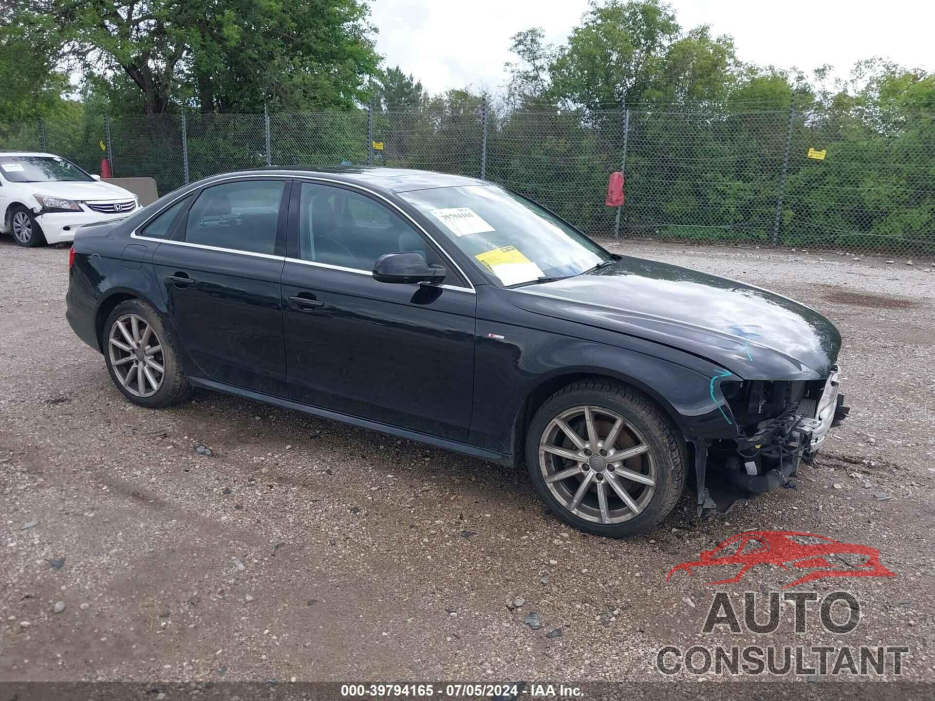 AUDI A4 2016 - WAUBFAFLXGN011001