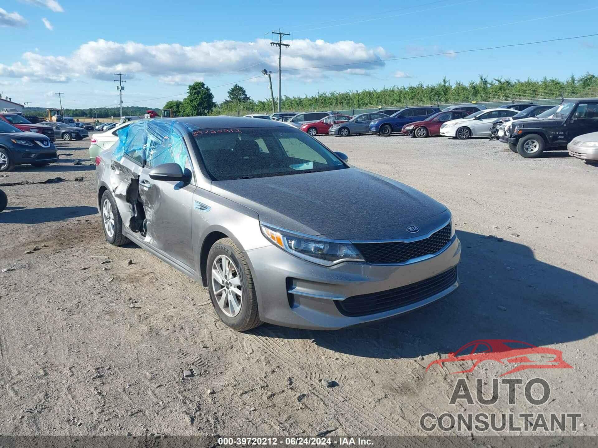 KIA OPTIMA 2016 - 5XXGT4L36GG007434
