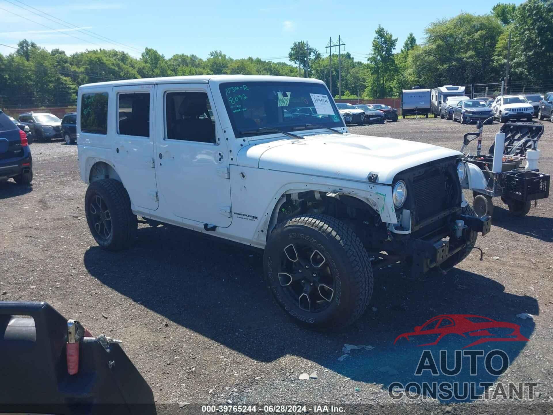 JEEP WRANGLER JK UNLIMITED 2018 - 1C4HJWEG1JL926030
