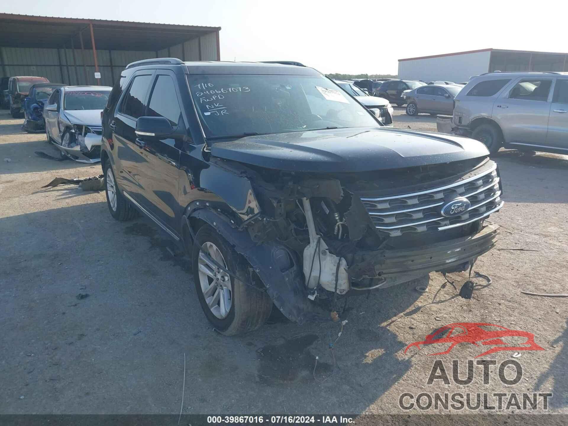 FORD EXPLORER 2017 - 1FM5K7D89HGB90002