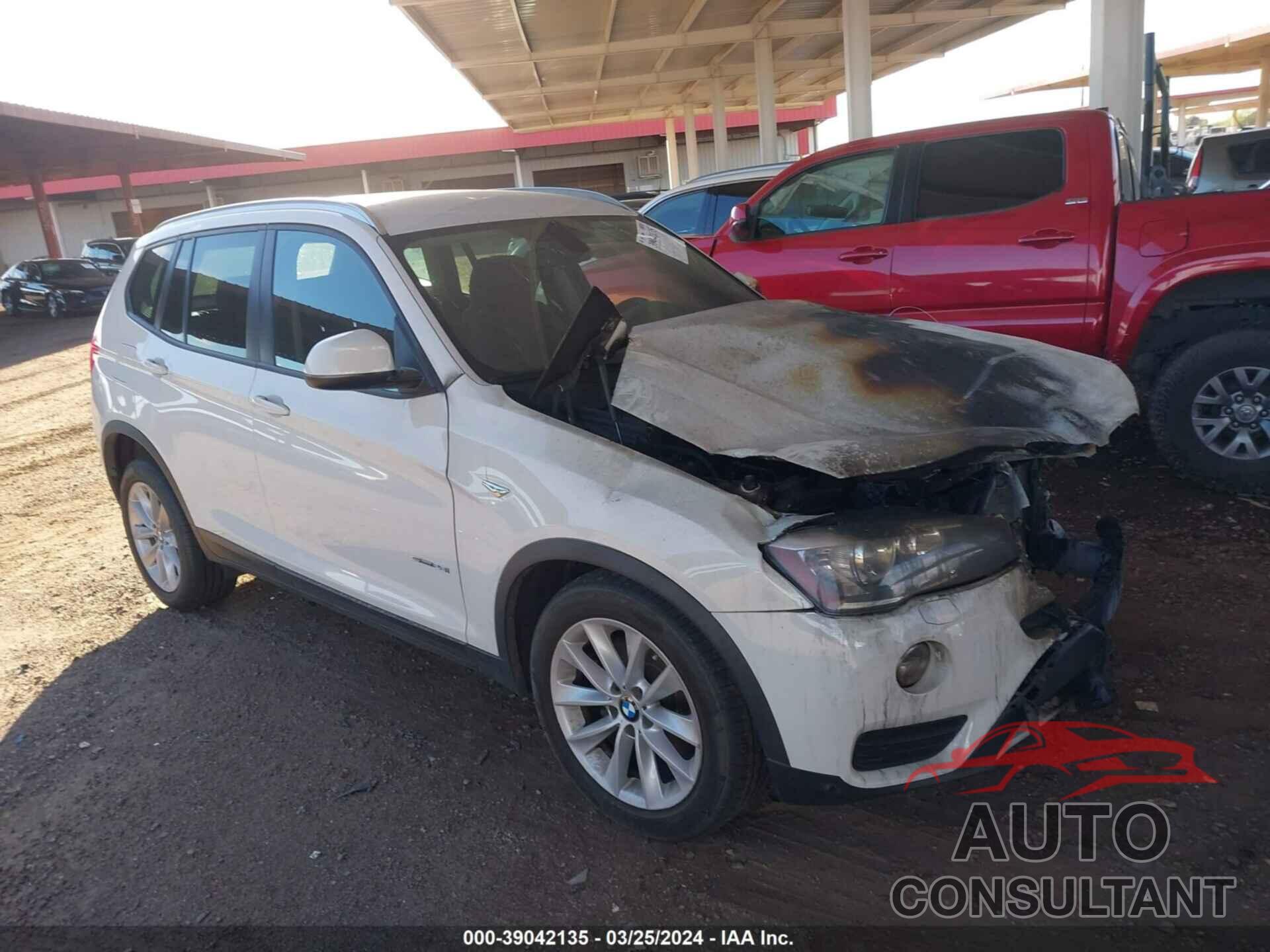 BMW X3 2017 - 5UXWZ7C32H0V94535