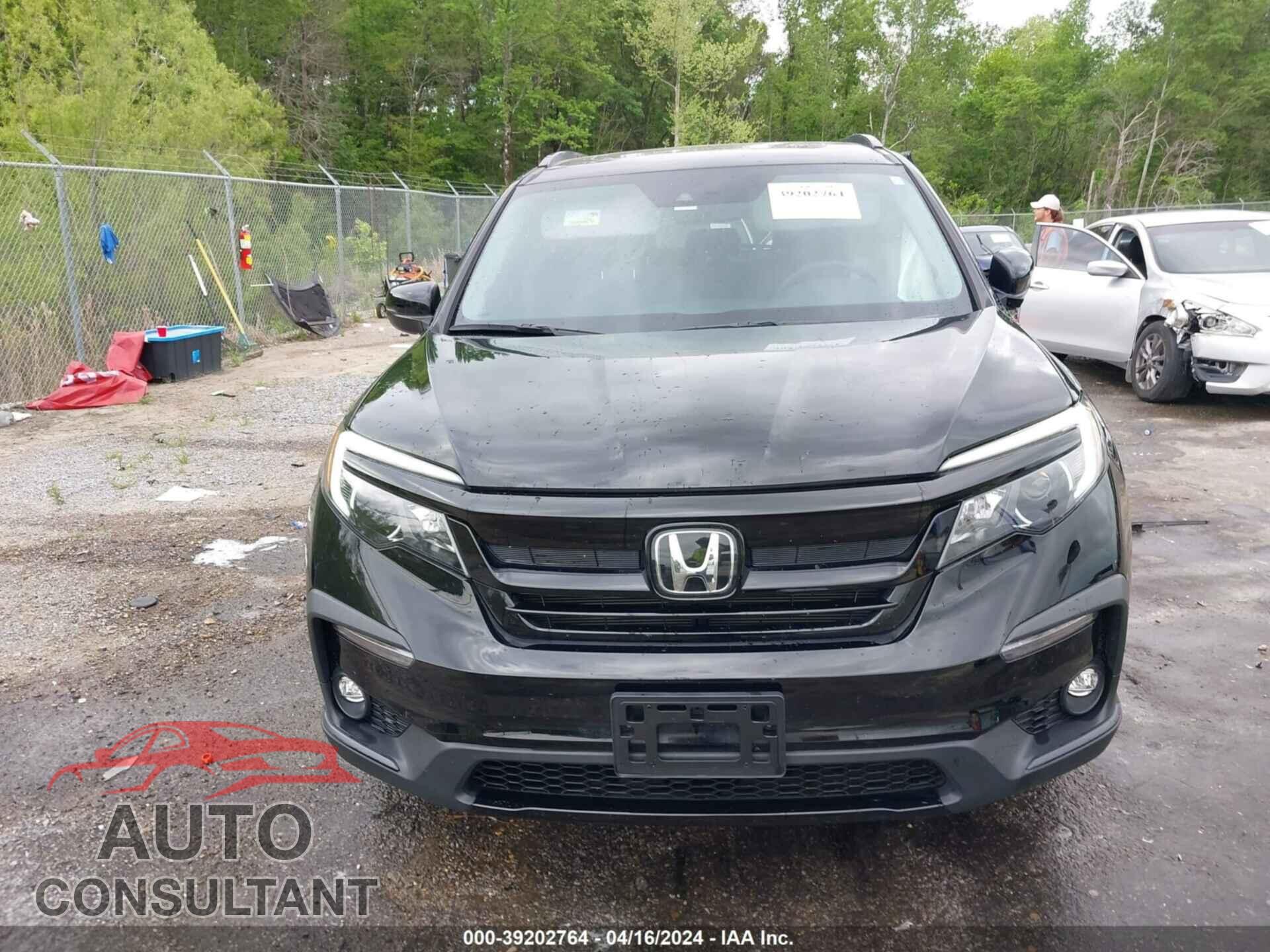 HONDA PILOT 2022 - 5FNYF5H21NB010985