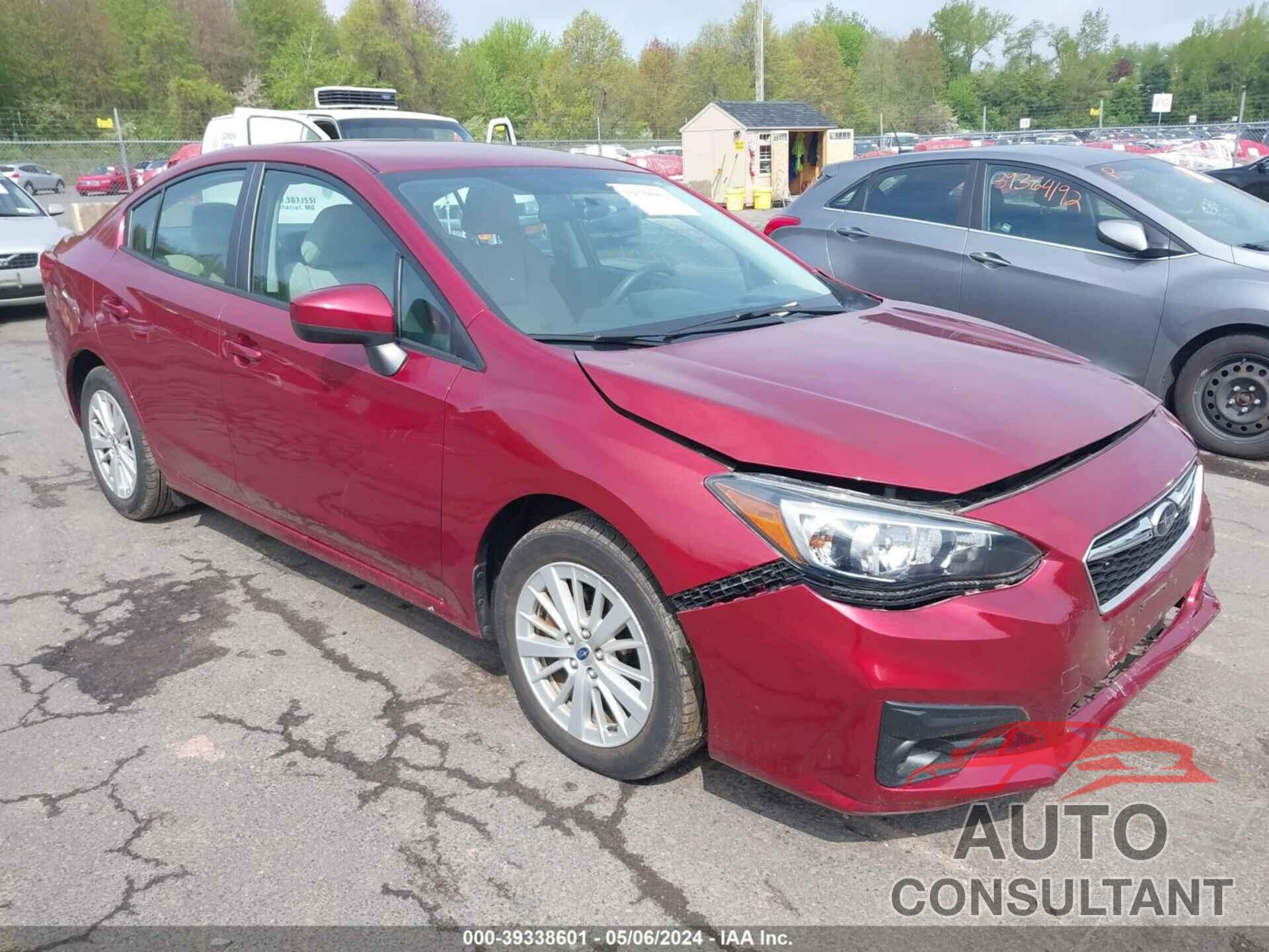 SUBARU IMPREZA 2018 - 4S3GKAB67J3604693