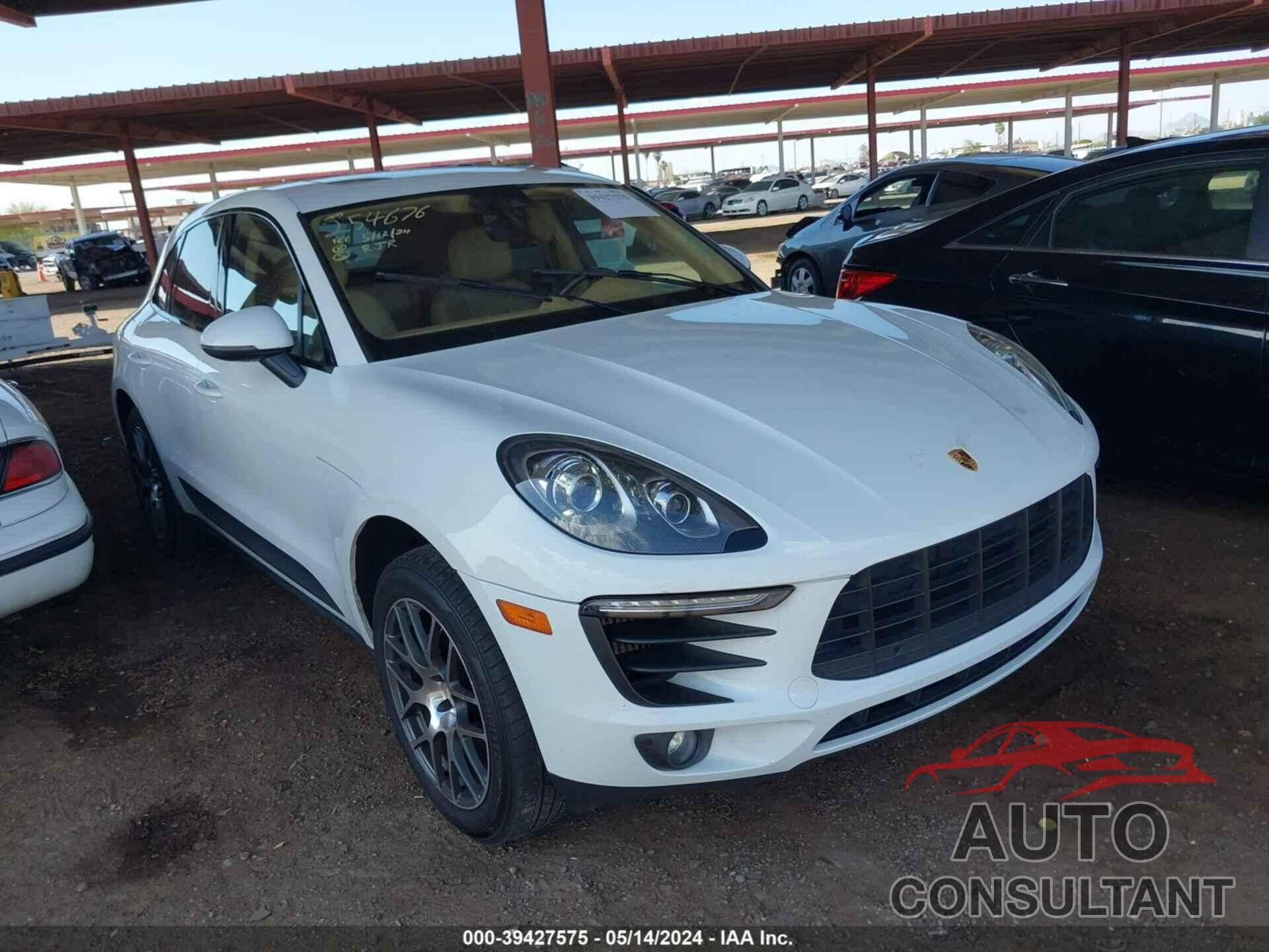 PORSCHE MACAN 2017 - WP1AB2A53HLB12871