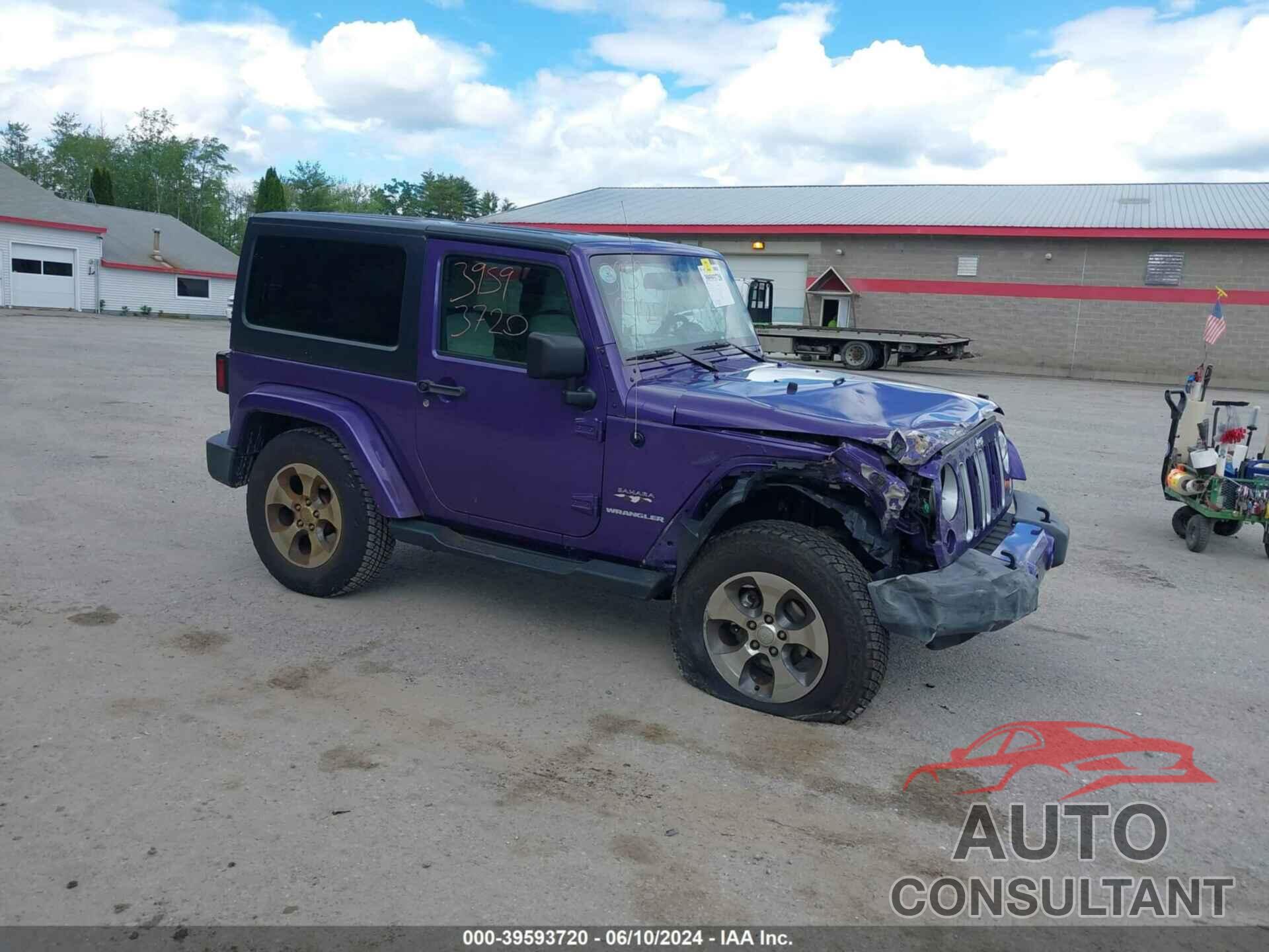 JEEP WRANGLER 2017 - 1C4AJWBG2HL736026