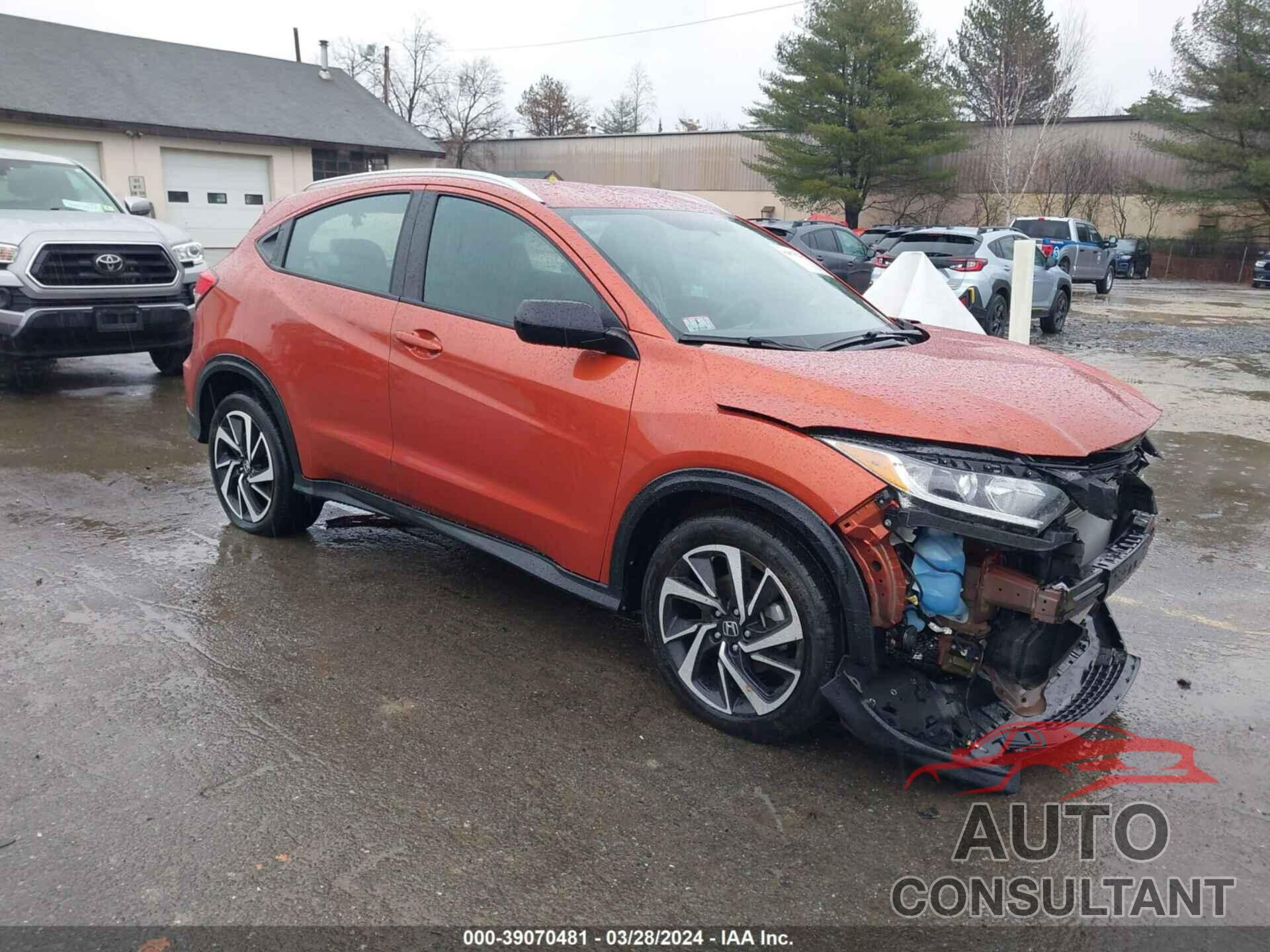 HONDA HR-V 2020 - 3CZRU6H13LM738723