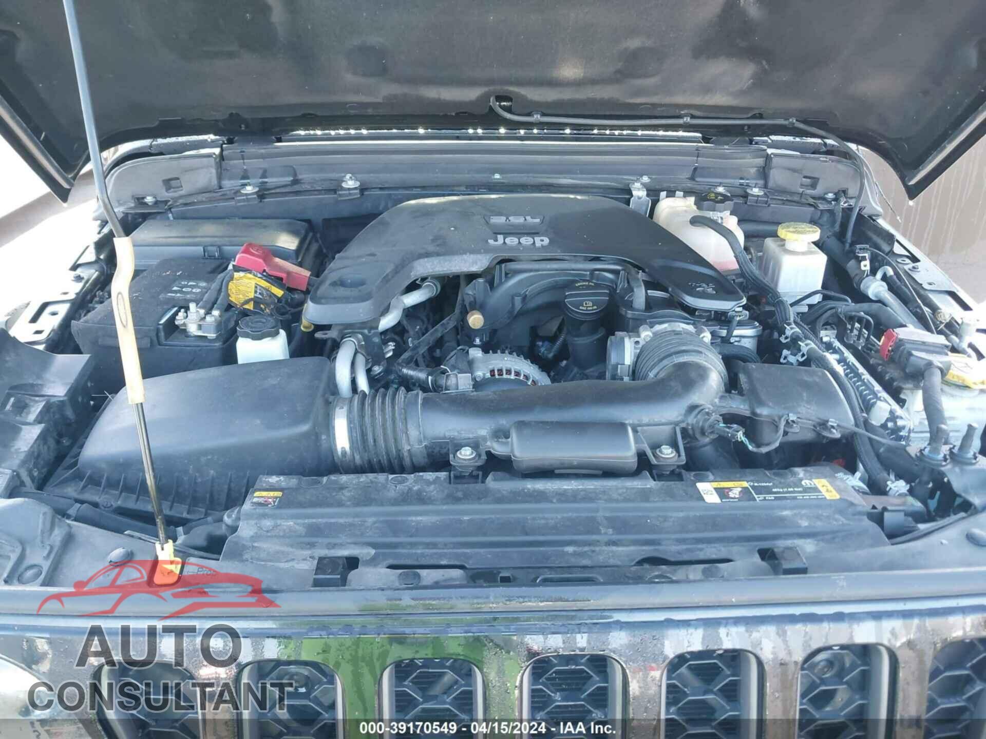 JEEP GLADIATOR 2021 - 1C6JJTBG3ML587030
