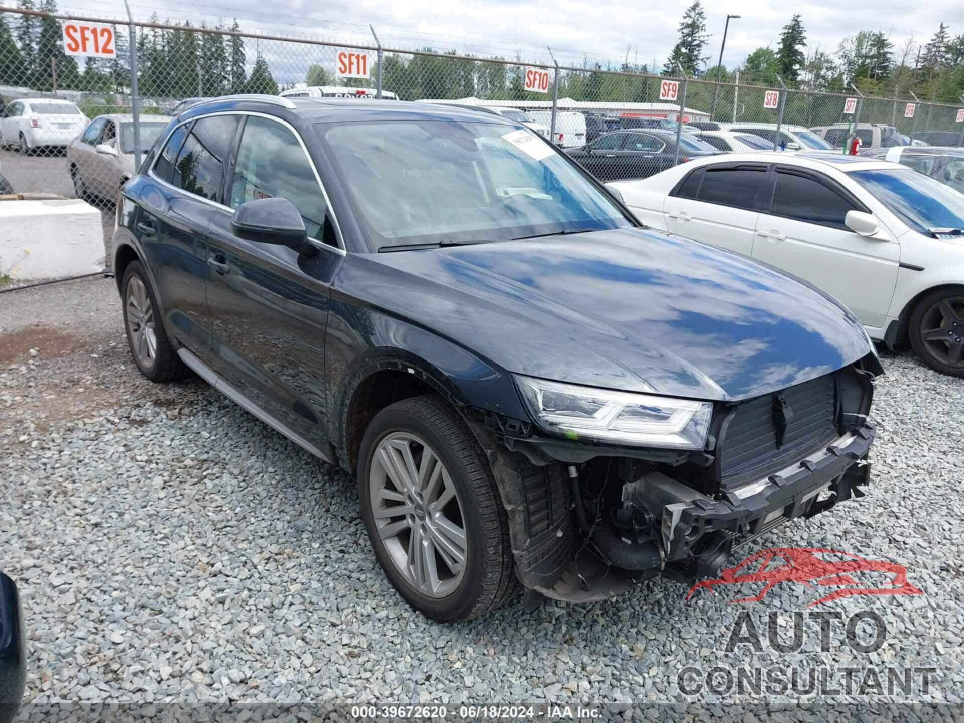 AUDI Q5 2019 - WA1CNAFY4K2125201