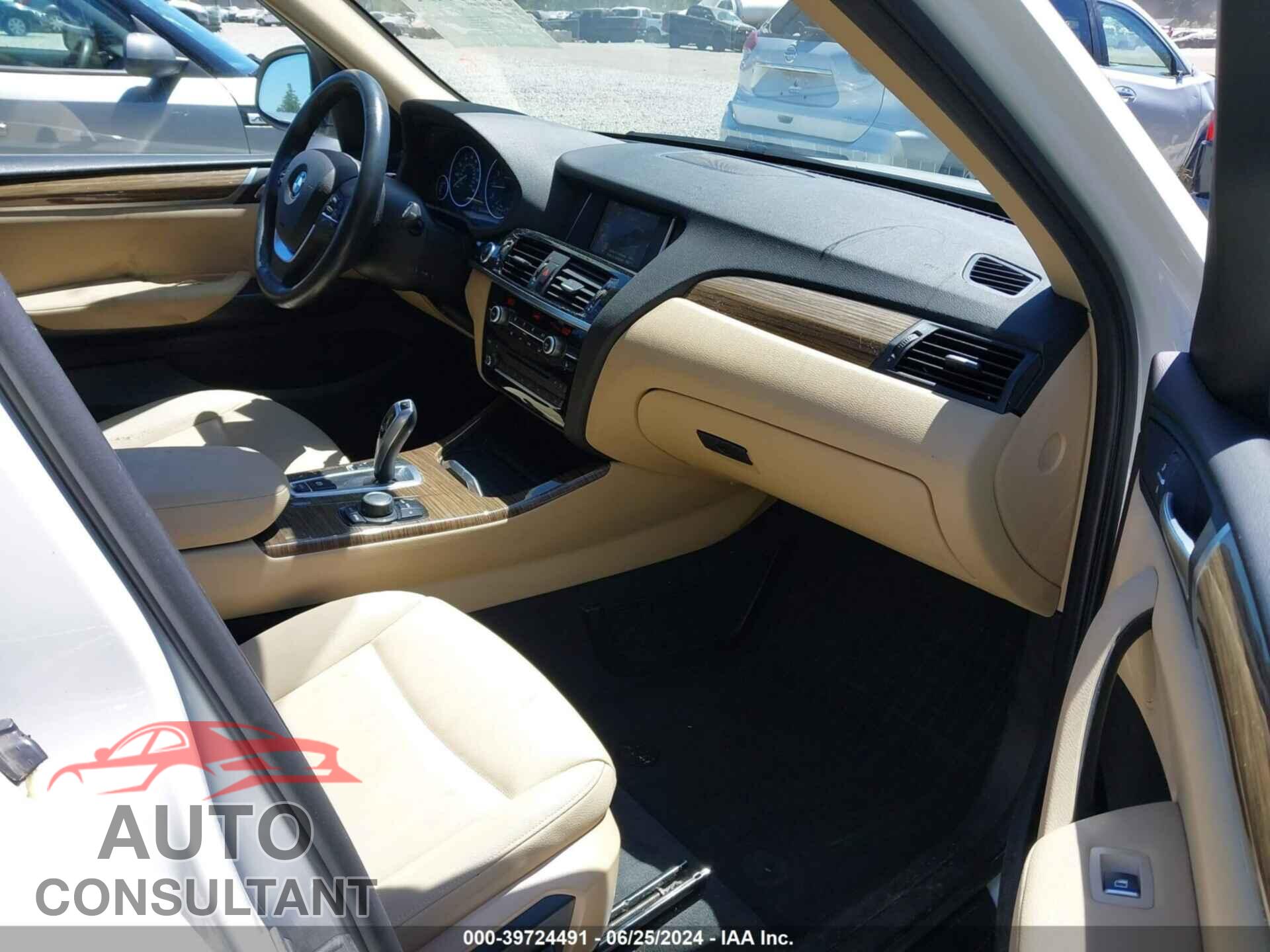 BMW X3 2016 - 5UXWX9C54G0D75984