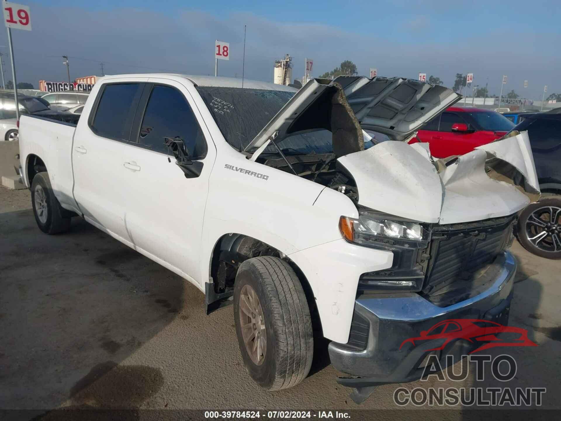 CHEVROLET SILVERADO 1500 2021 - 3GCPWCED2MG197572