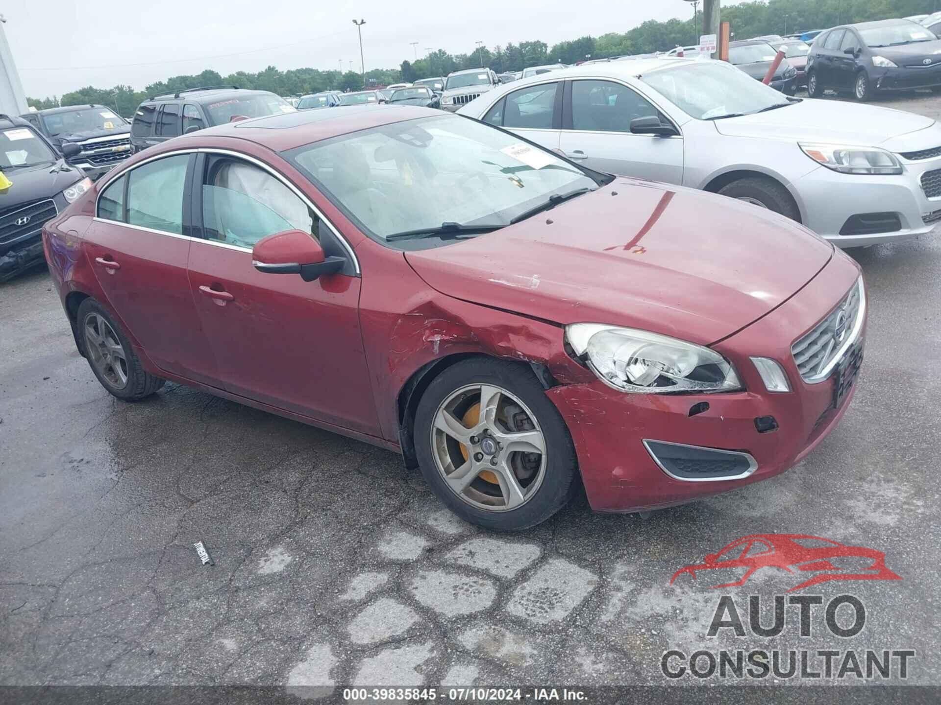 VOLVO S60 2012 - YV1622FS7C2122740