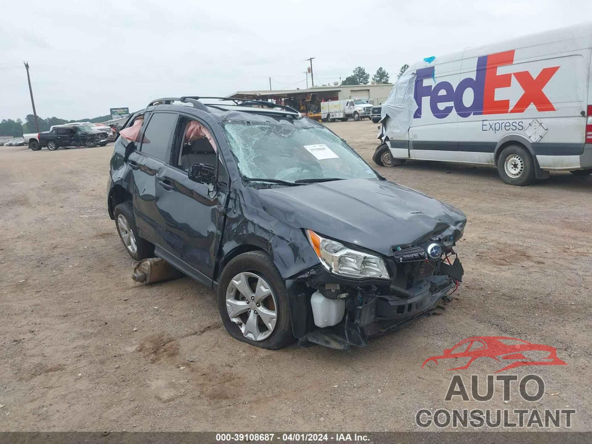 SUBARU FORESTER 2016 - JF2SJAFC5GH464539