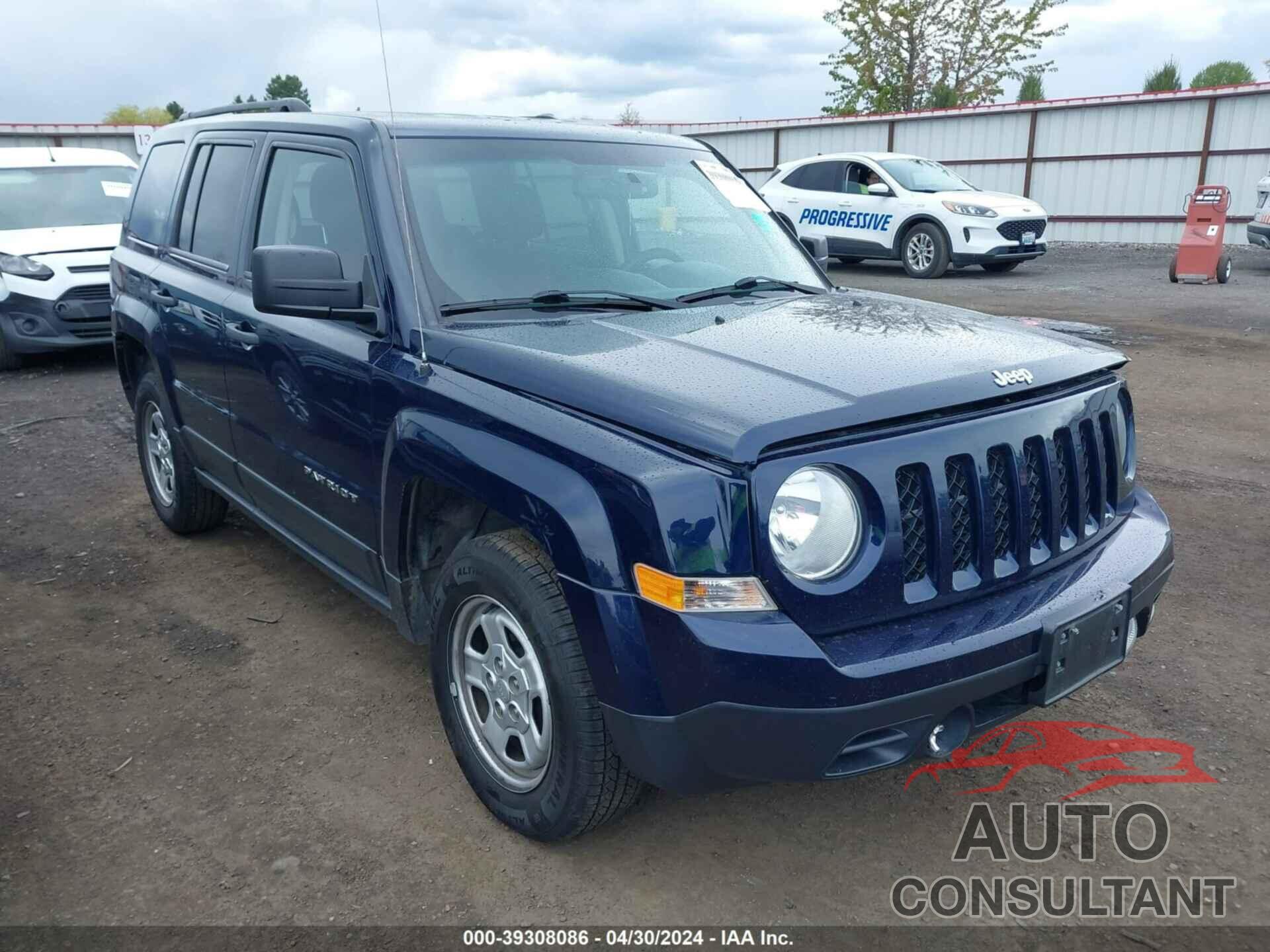 JEEP PATRIOT 2017 - 1C4NJRBB1HD165369