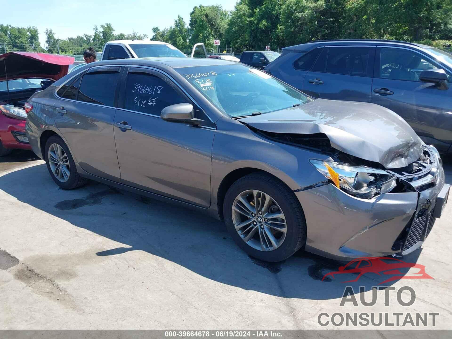 TOYOTA CAMRY 2017 - 4T1BF1FK6HU416916