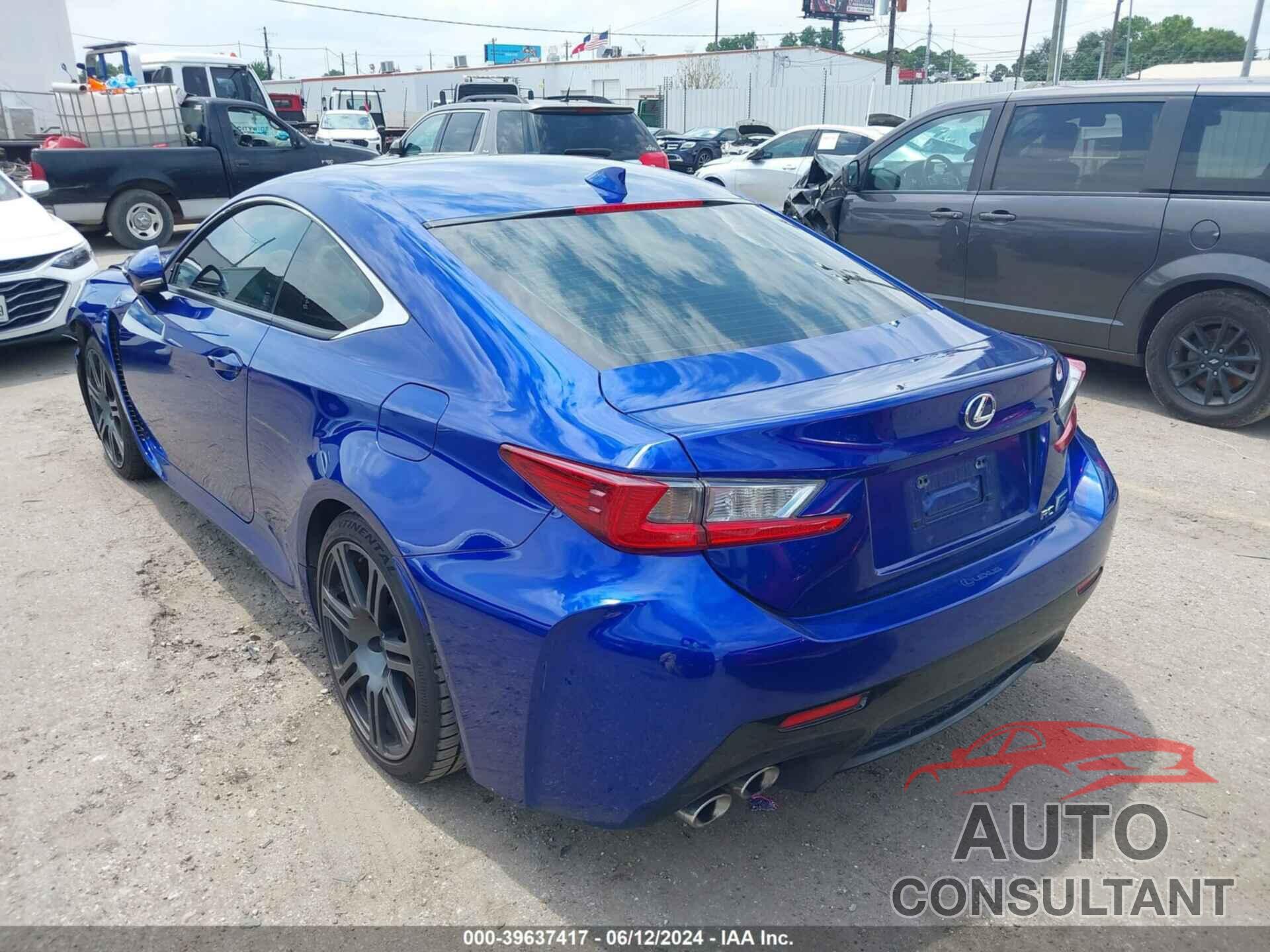 LEXUS RC F 2017 - JTHHP5BC8H5006550