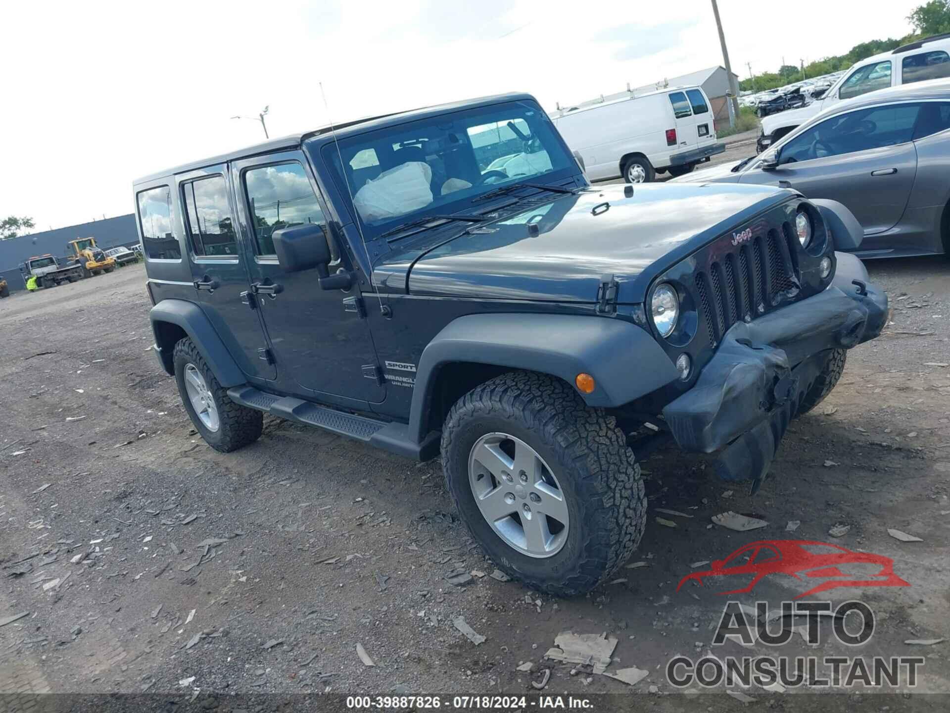 JEEP WRANGLER UNLIMITED 2017 - 1C4BJWDG4HL694900