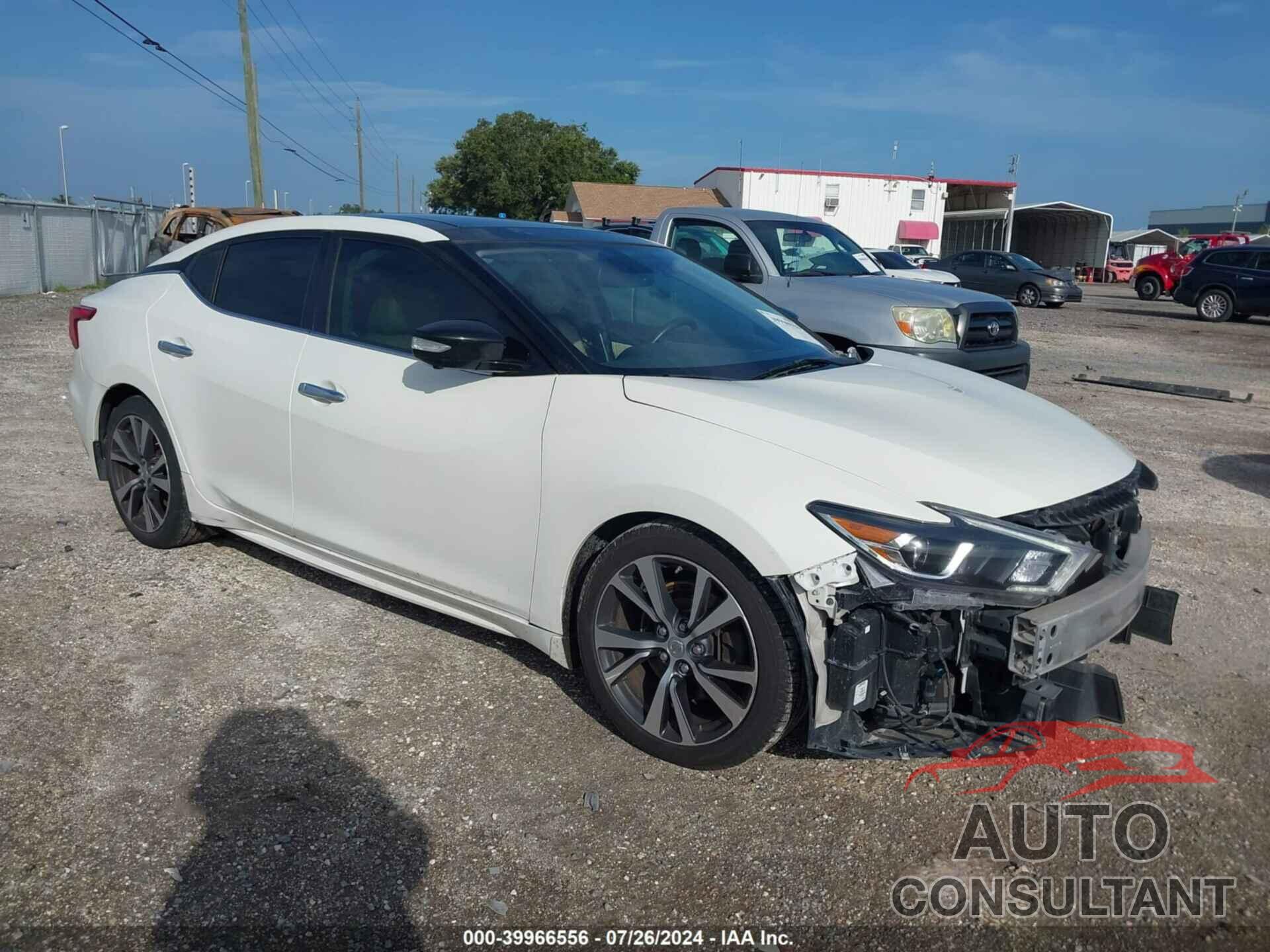 NISSAN MAXIMA 2017 - 1N4AA6AP2HC407088