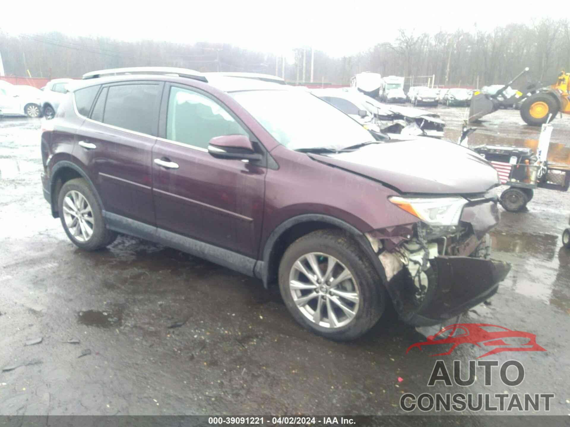 TOYOTA RAV4 2017 - 2T3DFREV5HW555414