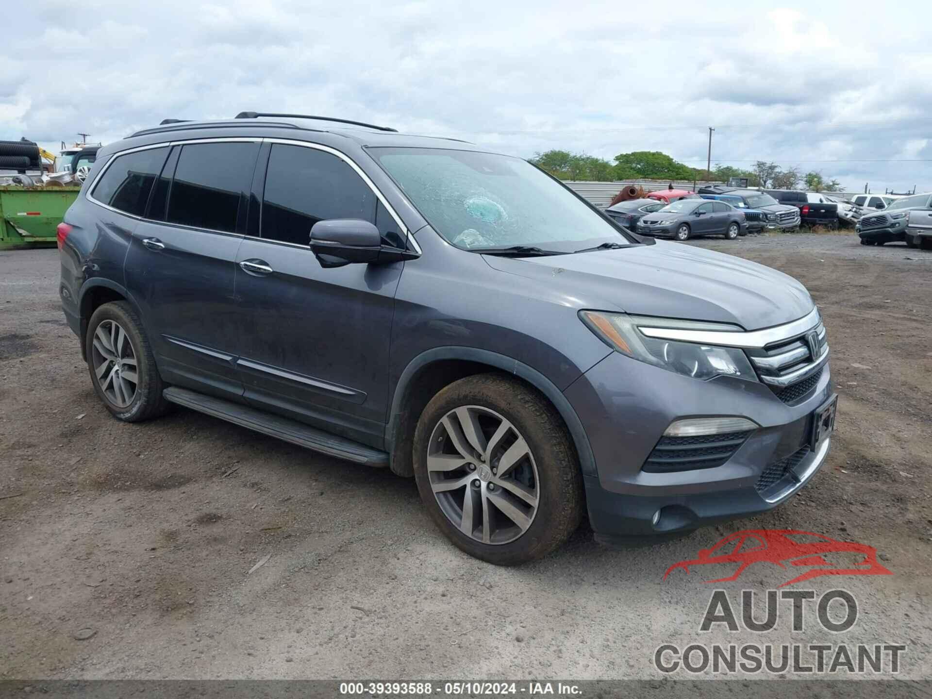 HONDA PILOT 2016 - 5FNYF6H96GB016464