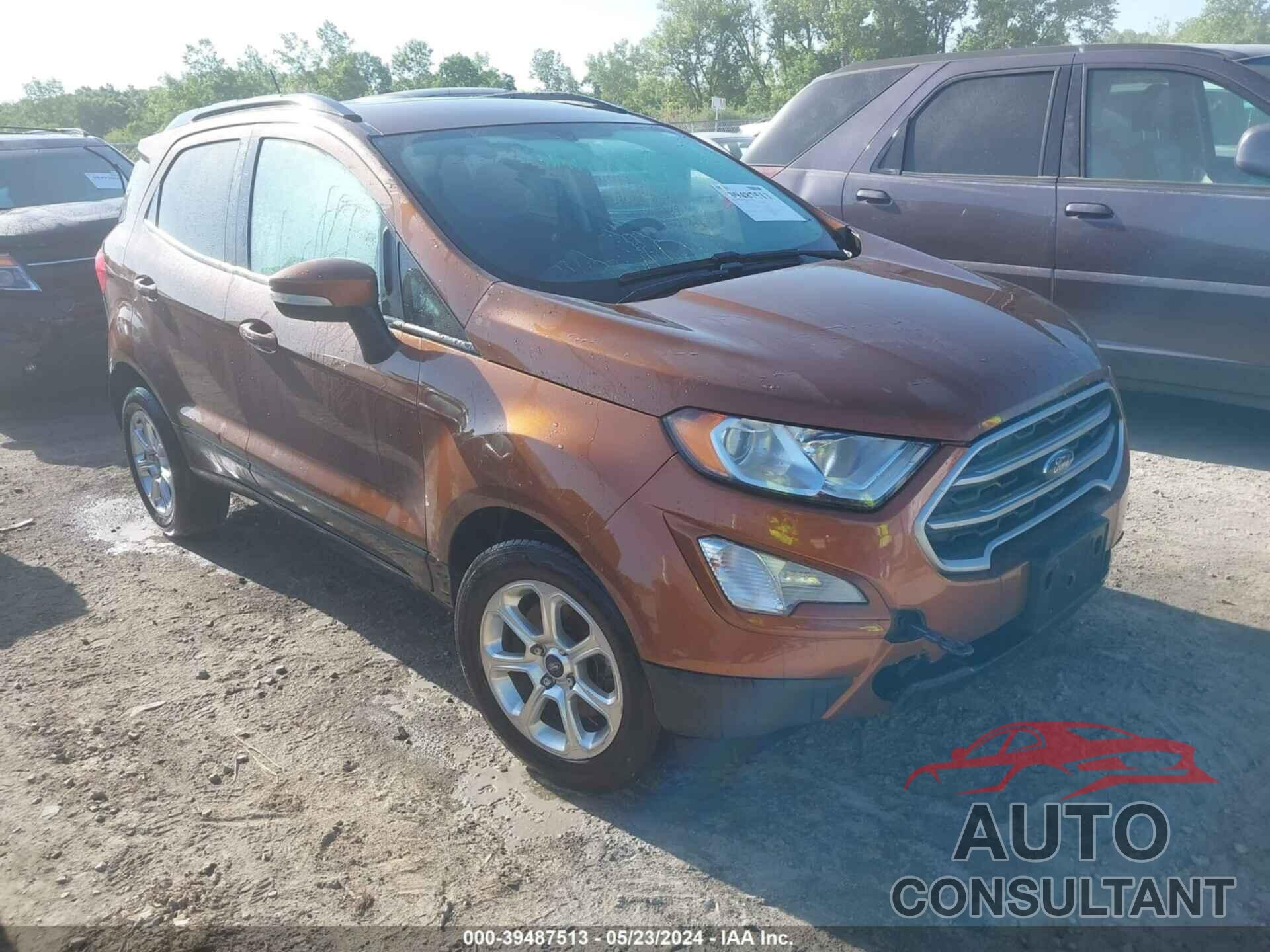 FORD ECOSPORT 2019 - MAJ3S2GE7KC284125