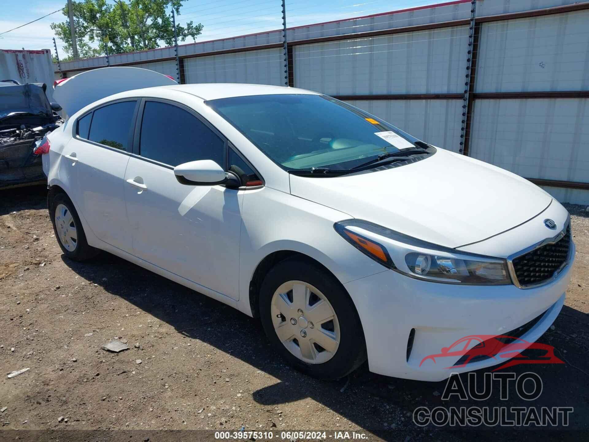 KIA FORTE 2017 - 3KPFK4A70HE098036