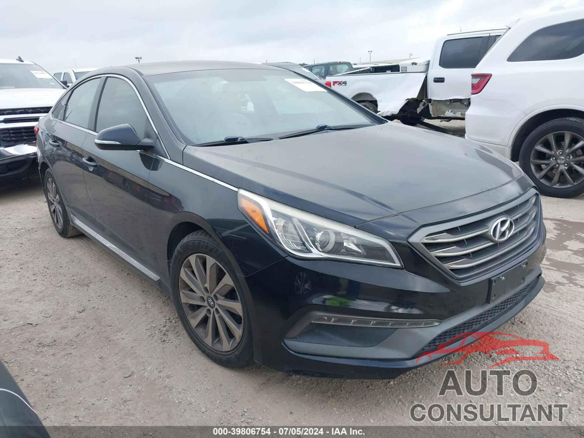 HYUNDAI SONATA 2017 - 5NPE34AF2HH477311