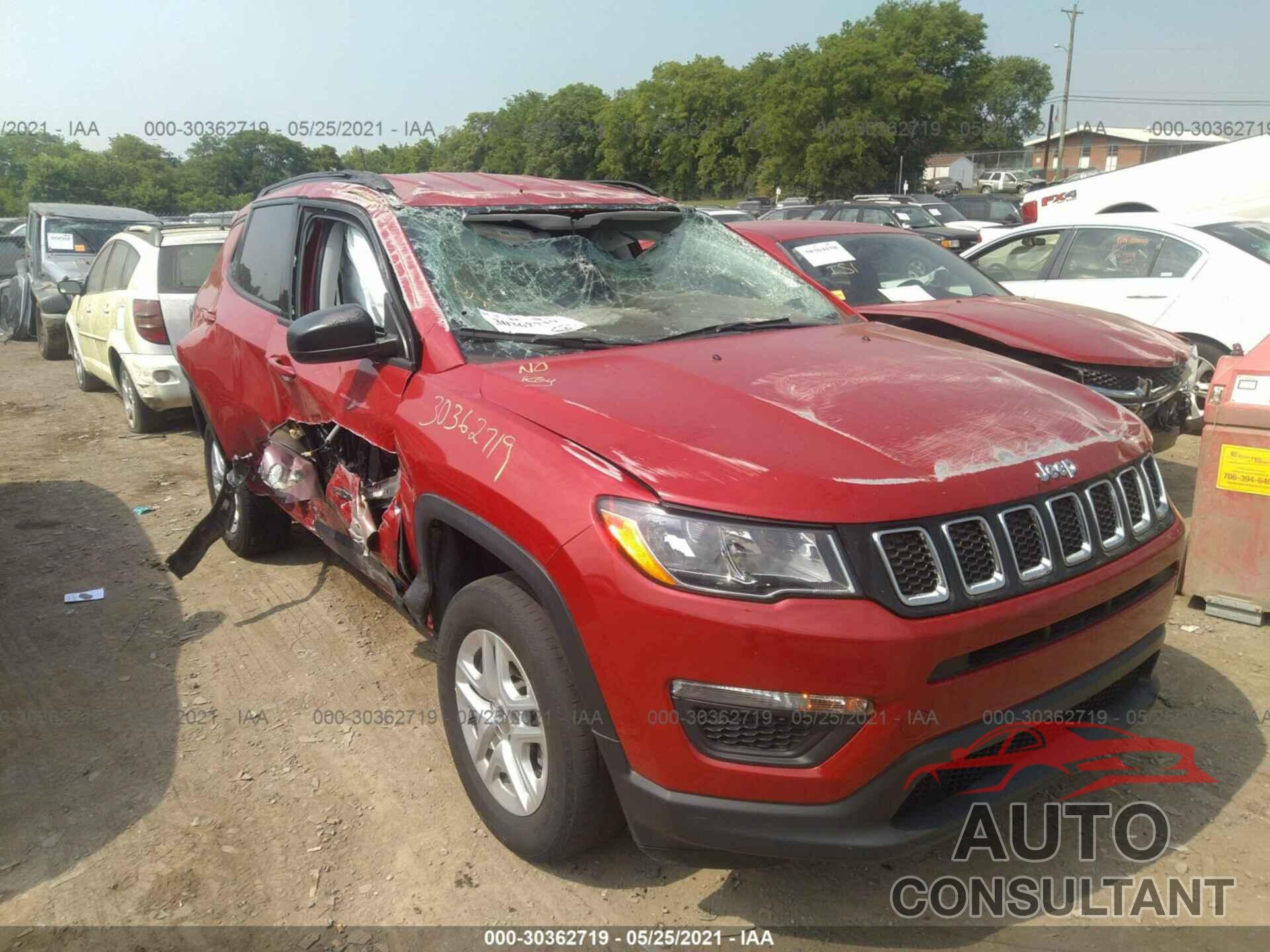 JEEP COMPASS 2018 - 3C4NJDABXJT320733