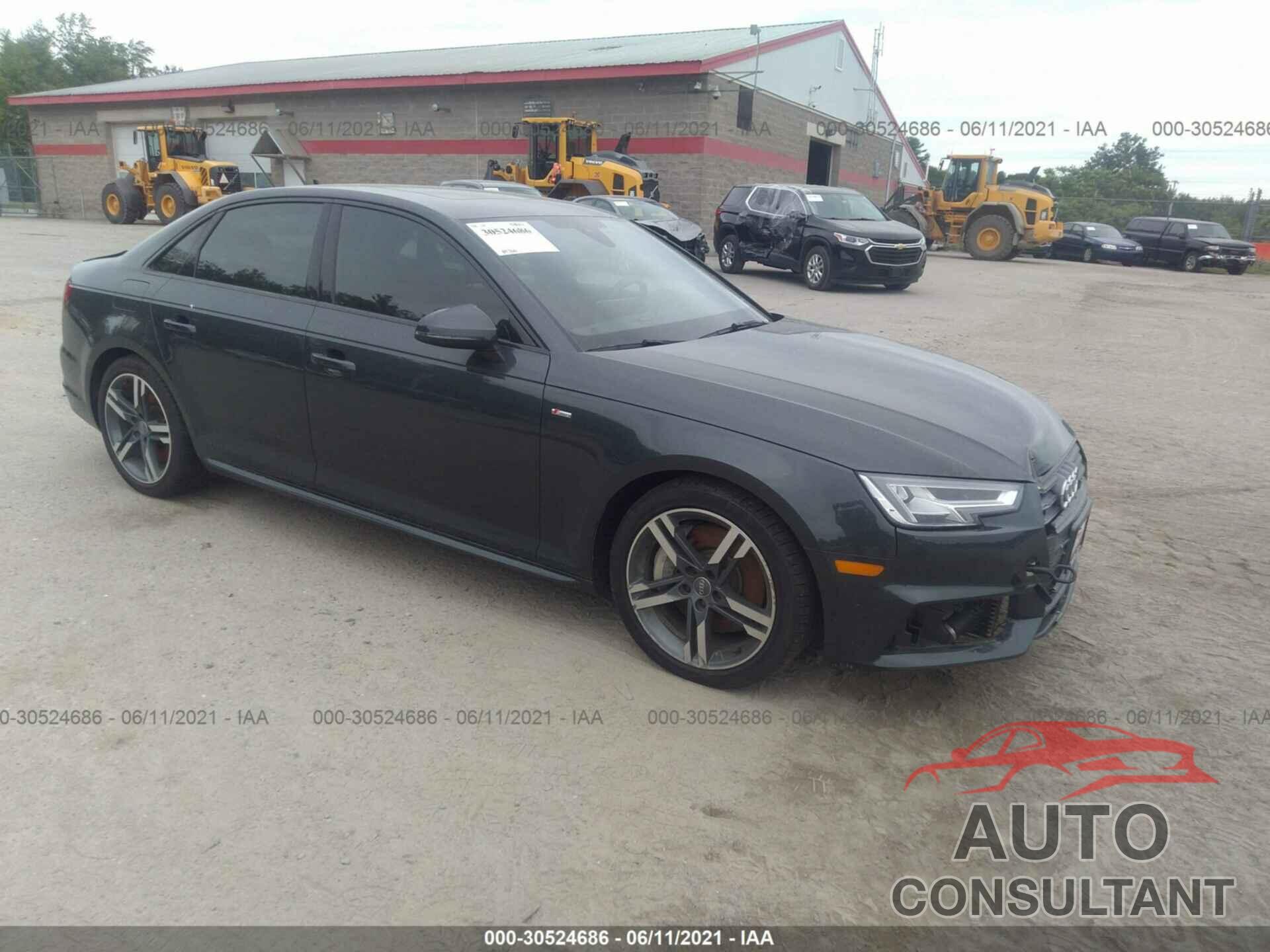 AUDI A4 2017 - WAUENAF40HN011146