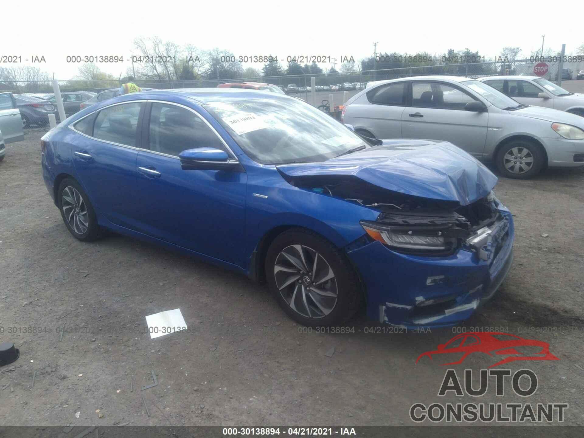 HONDA INSIGHT 2019 - 19XZE4F91KE024355