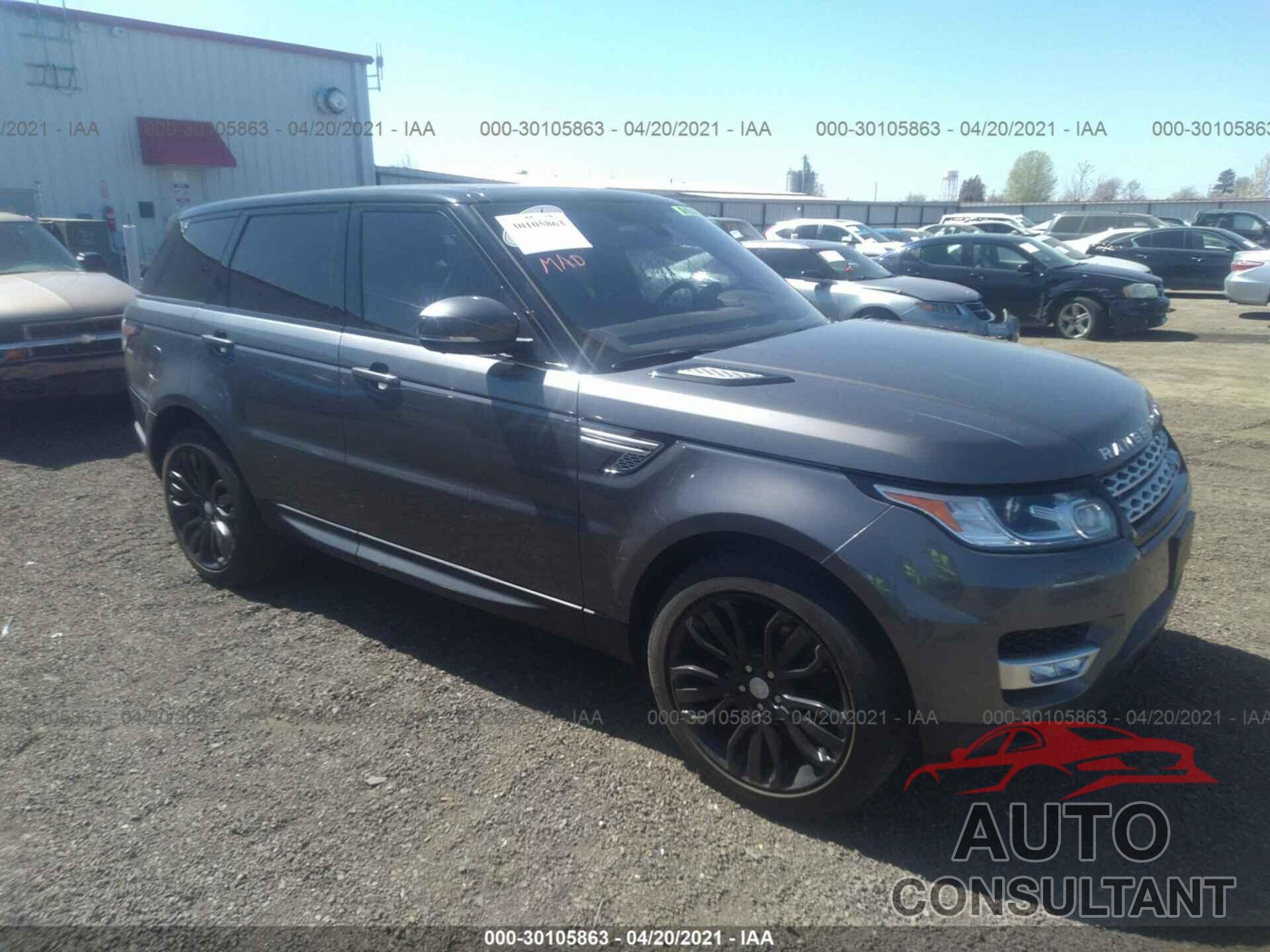 LAND ROVER RANGE ROVER SPORT 2016 - SALWR2KF4GA111533