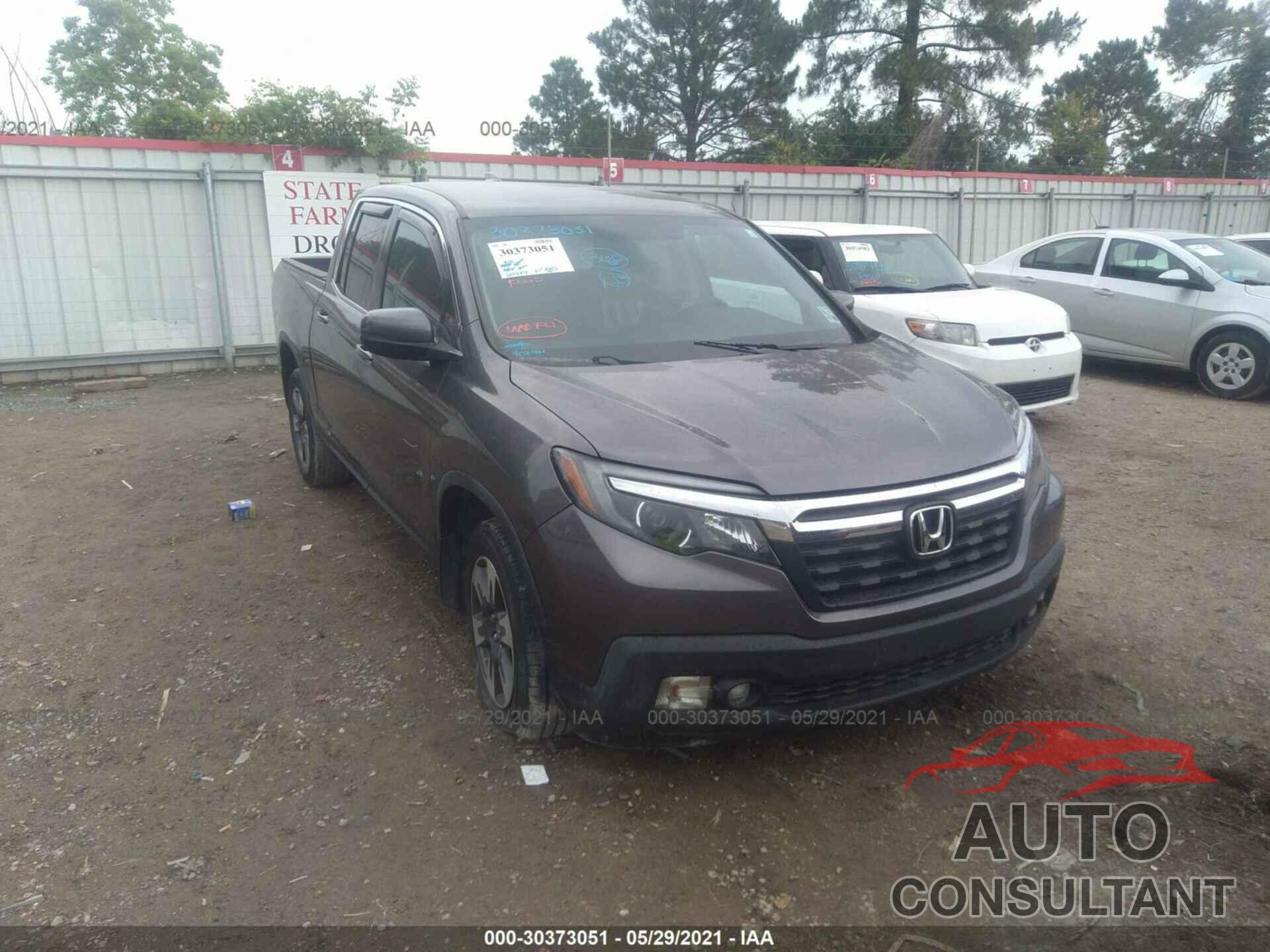 HONDA RIDGELINE 2017 - 5FPYK3F57HB004214