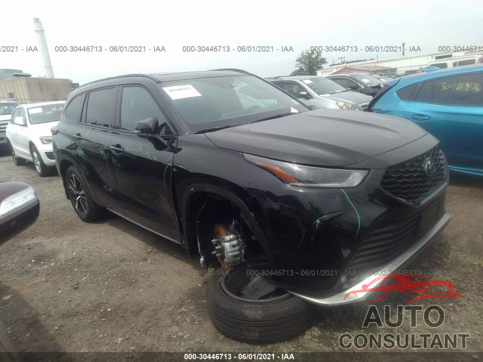 TOYOTA HIGHLANDER 2021 - 5TDLZRBH6MS096438