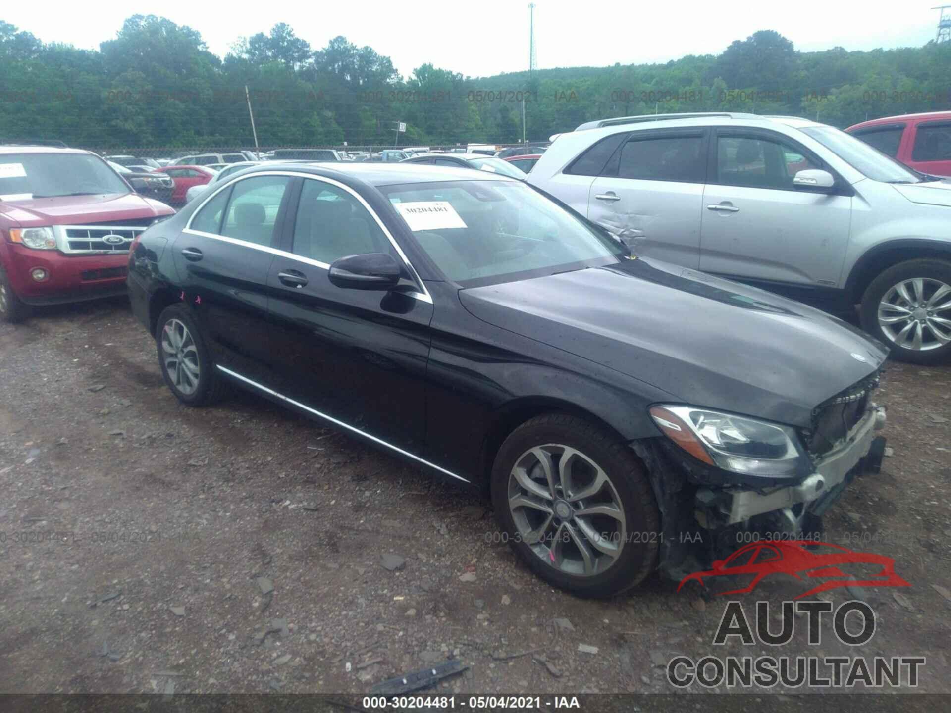 MERCEDES-BENZ C-CLASS 2017 - 55SWF4KB2HU210013